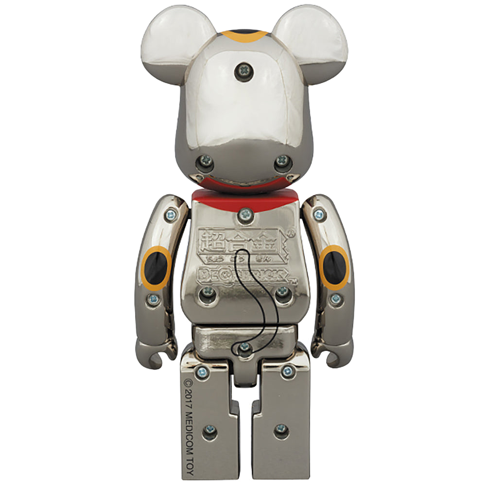 超合金 BE@RBRICK 招き猫 銀メッキ