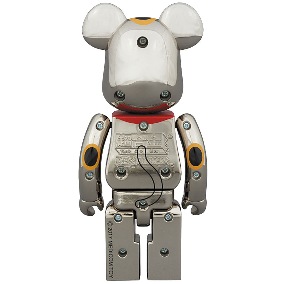 超合金 BE@RBRICK 招き猫 銀メッキ