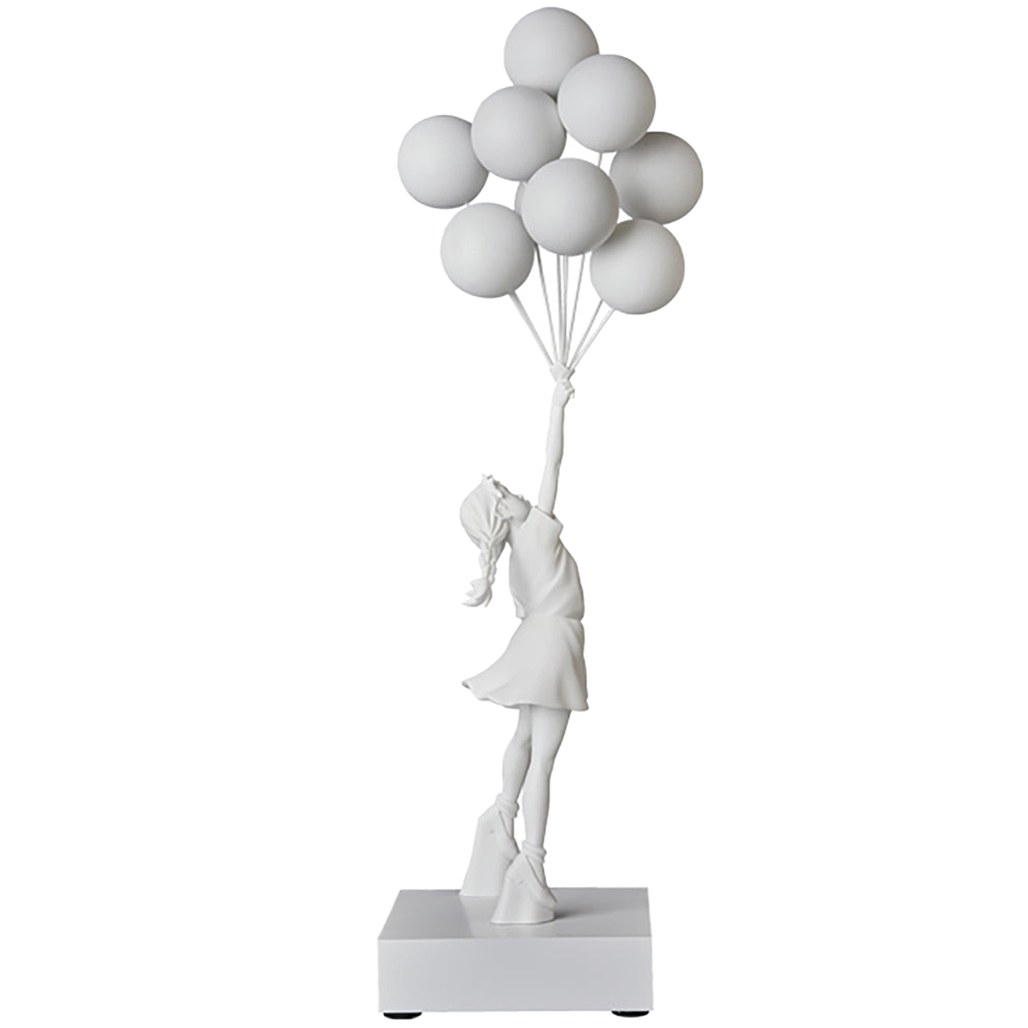 Flying Balloons Girl