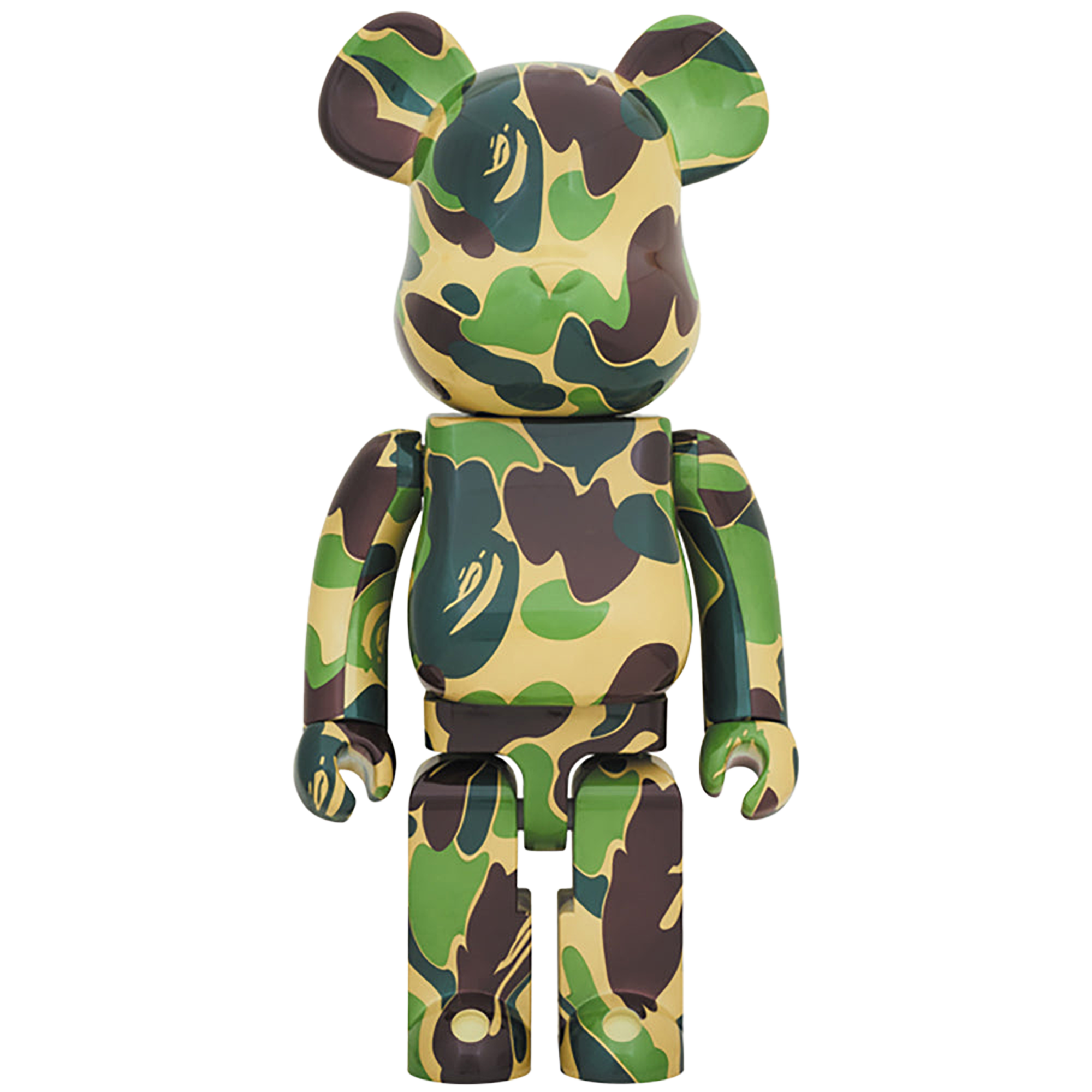 BE@RBRICK ABC CAMO 1000％ GREEN/BLUE/PINK