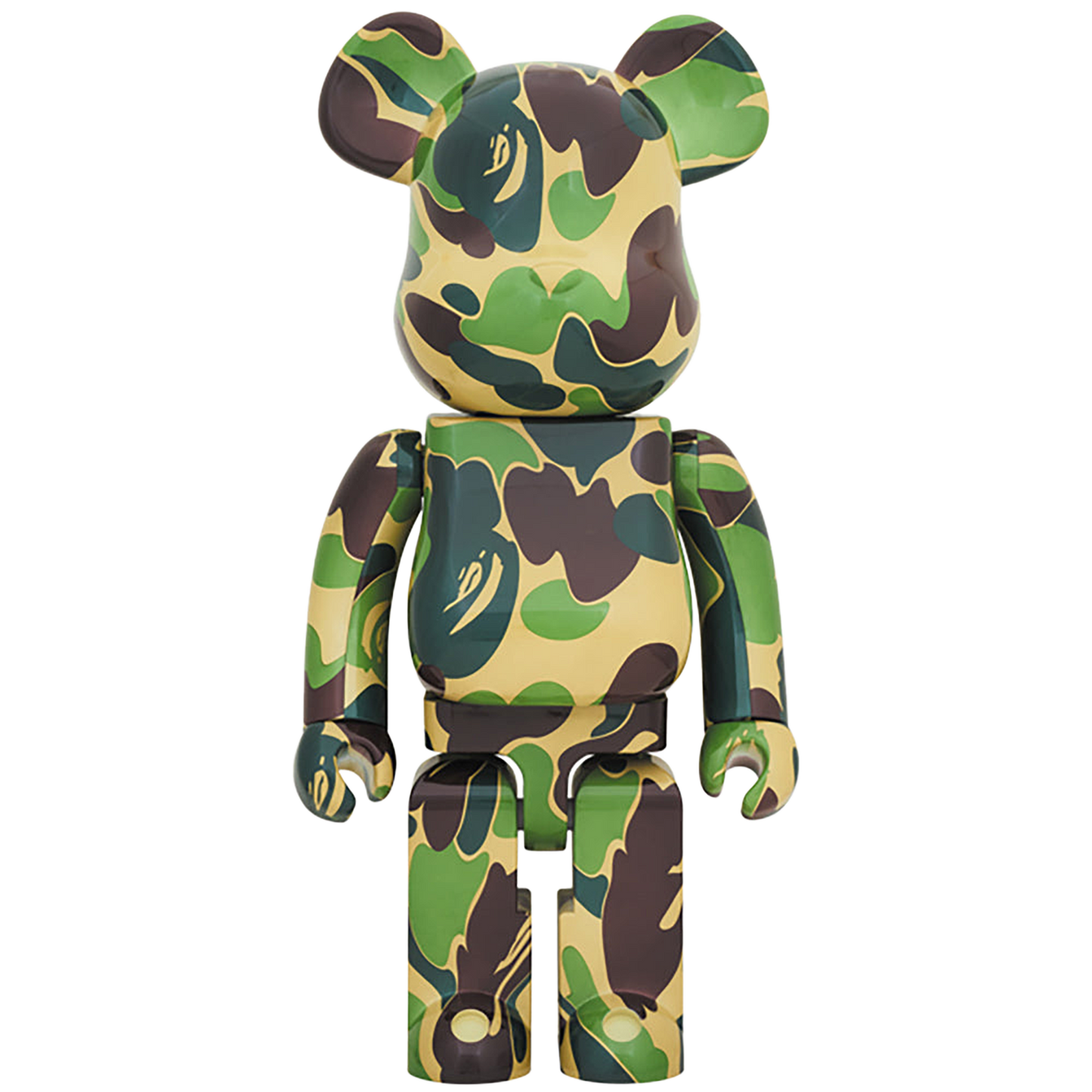 BE@RBRICK ABC CAMO 1000％ GREEN/BLUE/PINK