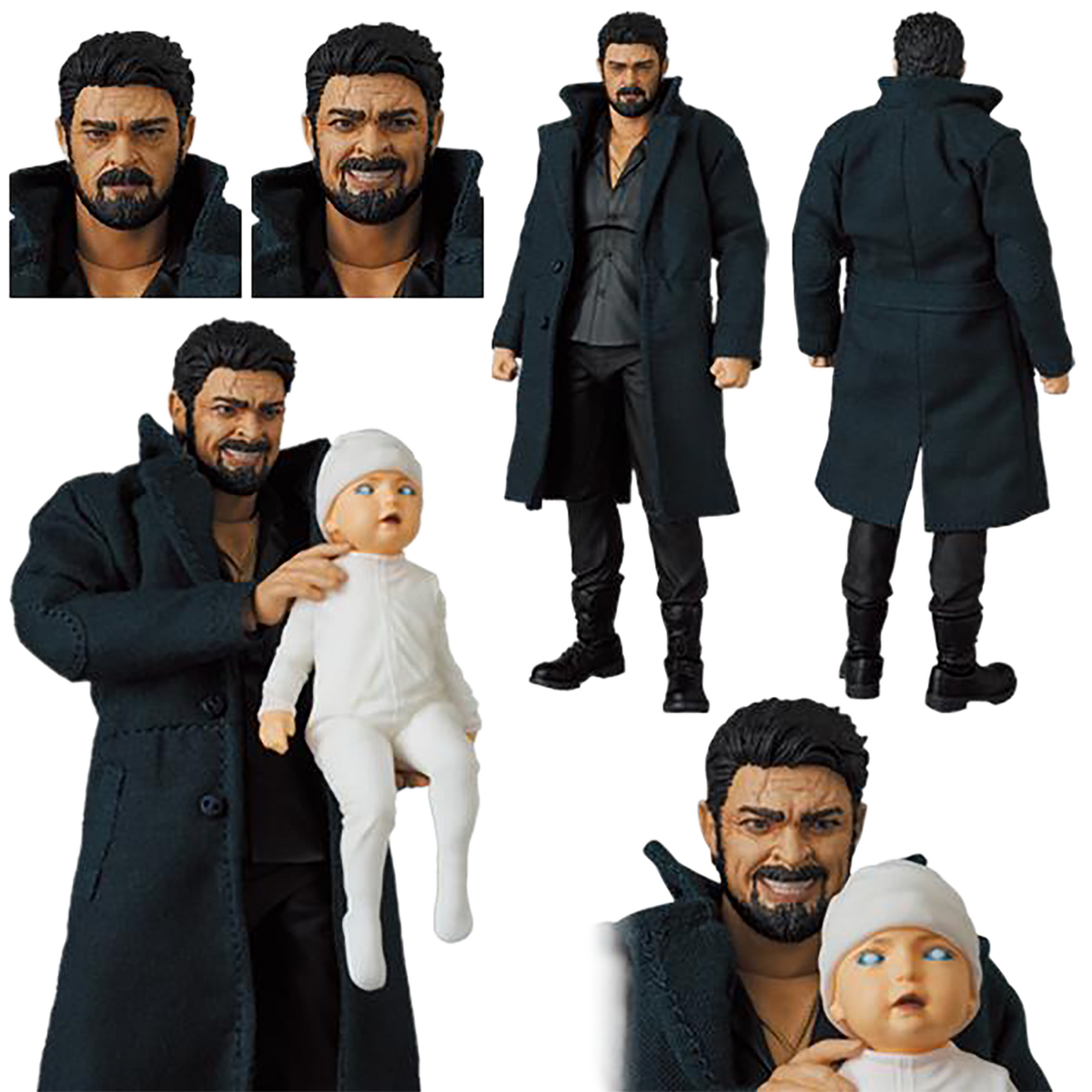 ケンMalcolm X フィギュア ブラックリーダーシリーズ MAFEX「No.312『ザ・ボーイズ』ウィリアム・ビリー・ブッチャー