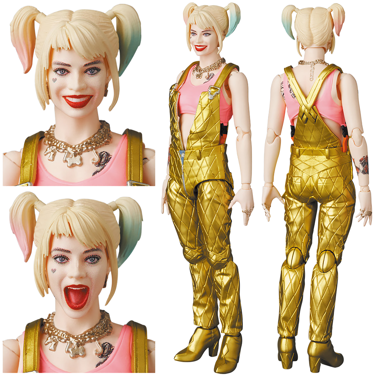 MAFEX HARLEY QUINN（OVERALLS Ver.）