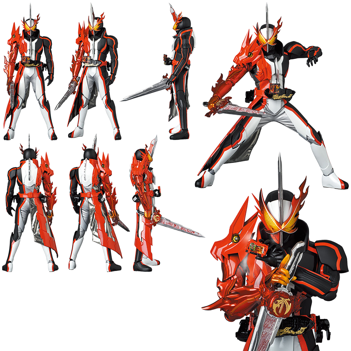 RAH GENESIS 假面骑士 Saber 勇龙