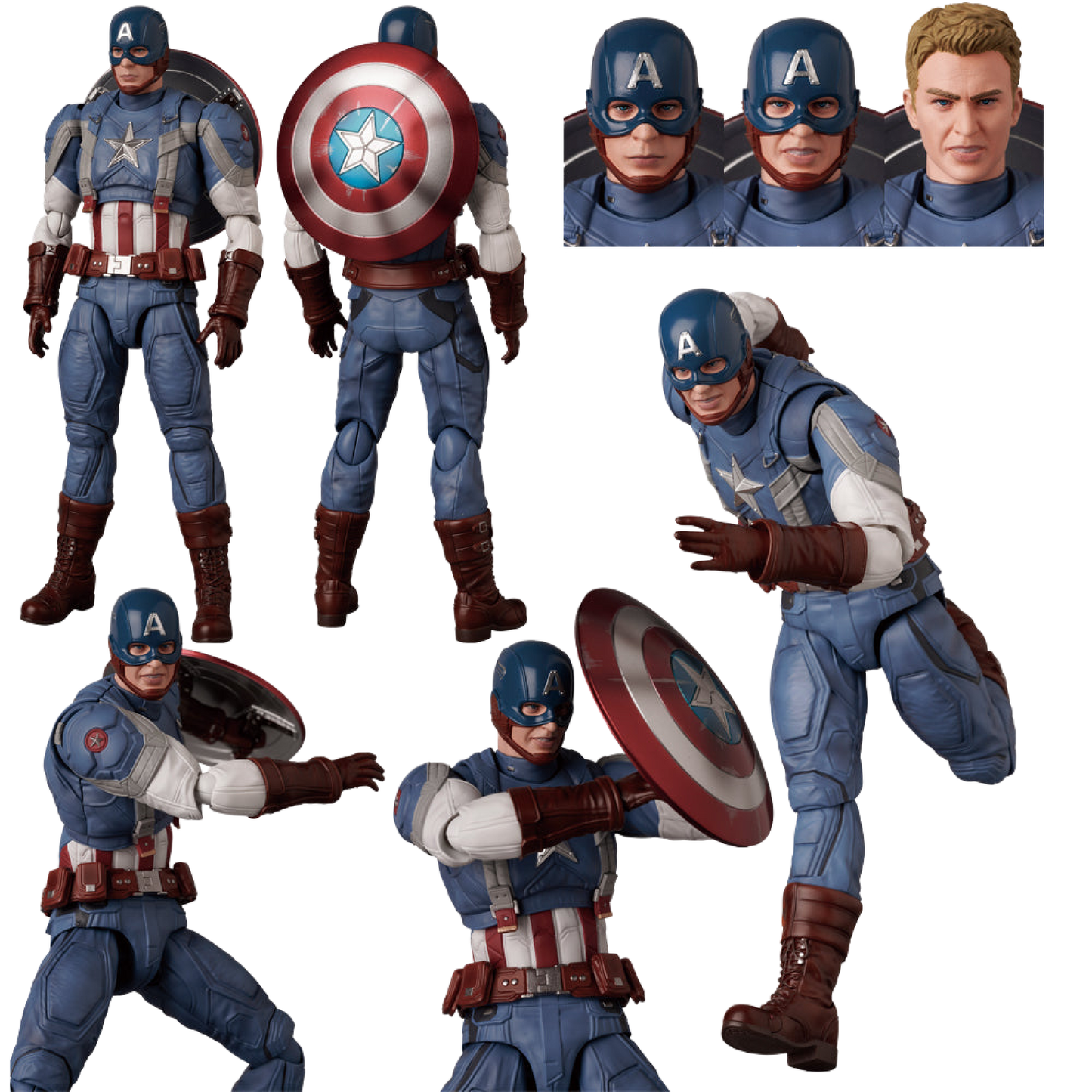 MAFEX CAPTAIN AMERICA (Classic Suit)