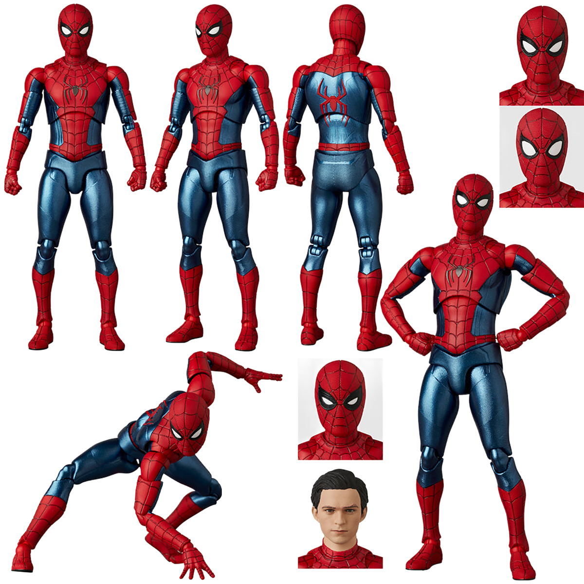 MAFEX SPIDER-MAN NEW RED & BLUE SUIT