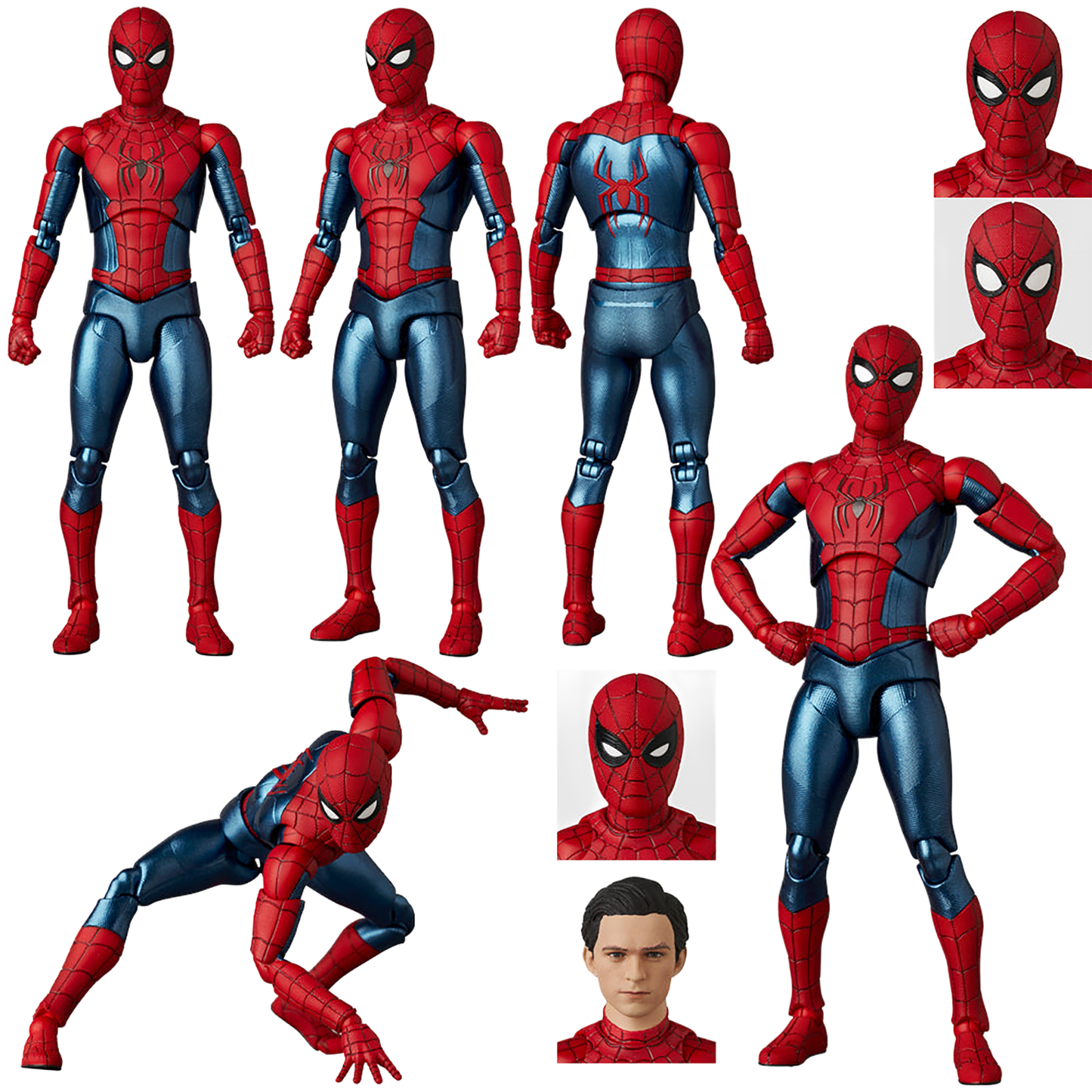 MAFEX SPIDER-MAN NEW RED & BLUE SUIT | MEDICOM TOY OFFICIAL STORE