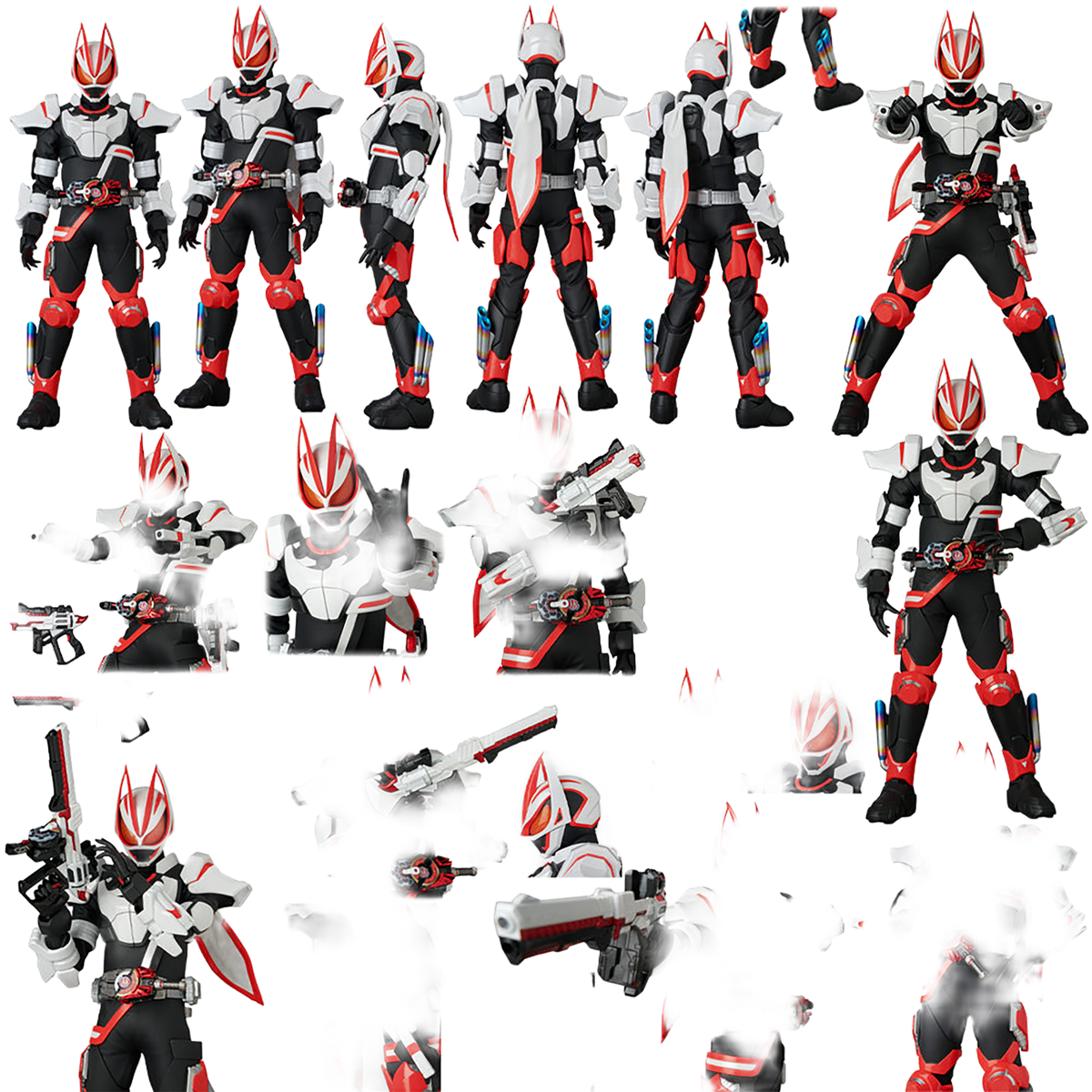 メルプロRAHGENESIS仮面ライダーギーツ マグナムブーストフォーム RAH GENESIS 仮面ライダーギーツ マグナムブーストフォーム | MEDICOM