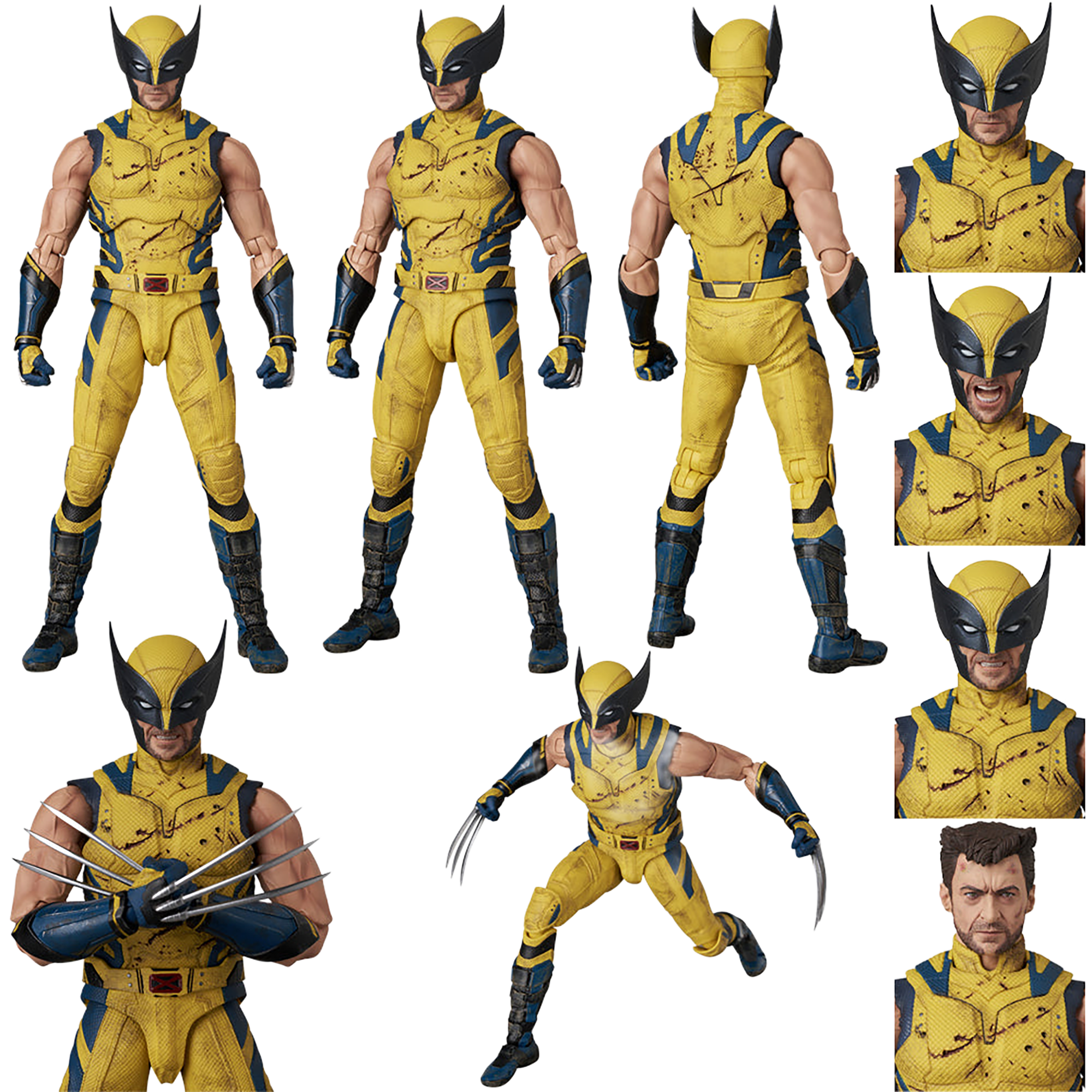 MAFEX WOLVERINE DAMAGE Ver. (DEADPOOL & WOLVERINE)