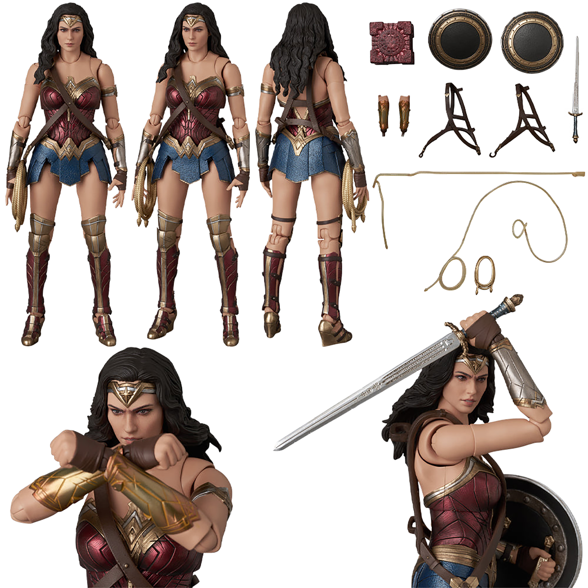 MAFEX WONDER WOMAN (ZACK SNYDER'S JUSTICE LEAGUE Ver.)
