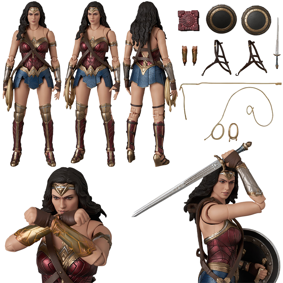 MAFEX WONDER WOMAN (ZACK SNYDER'S JUSTICE LEAGUE Ver.)