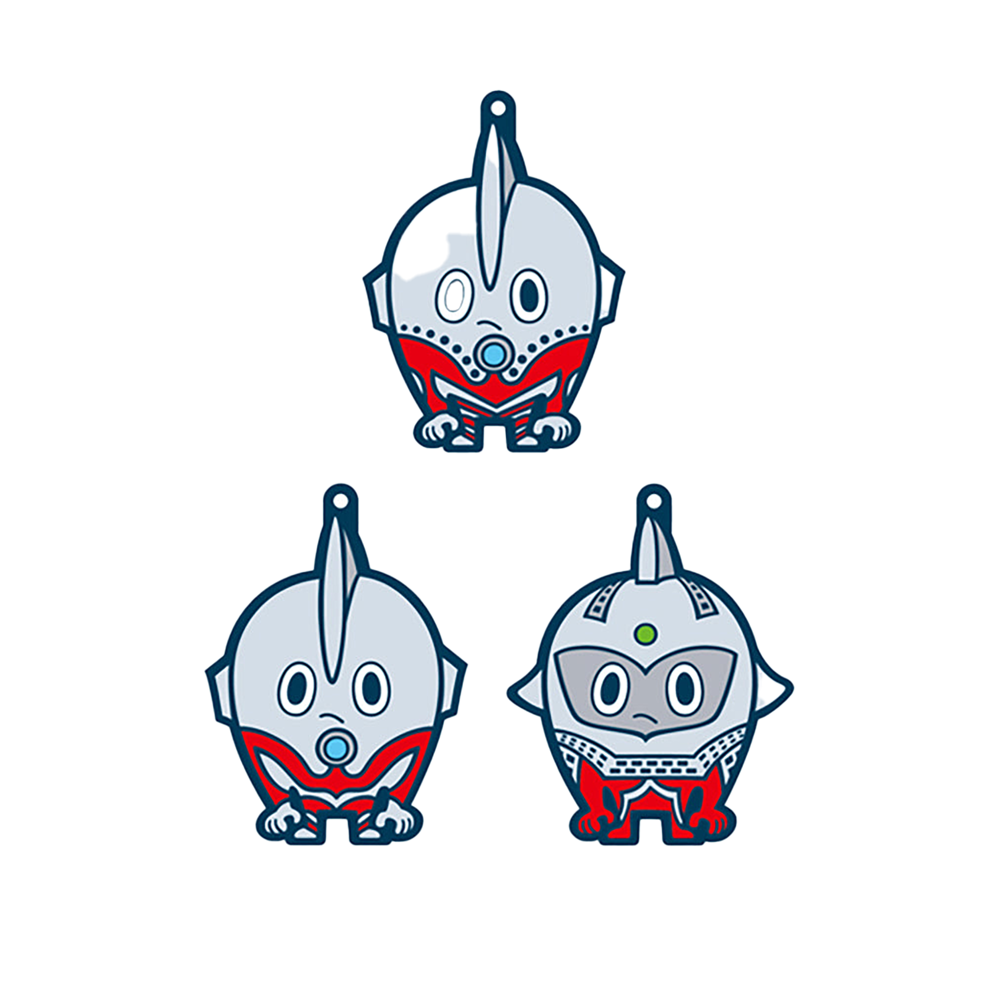 ウルトラ6兄弟 ラバーストラップ