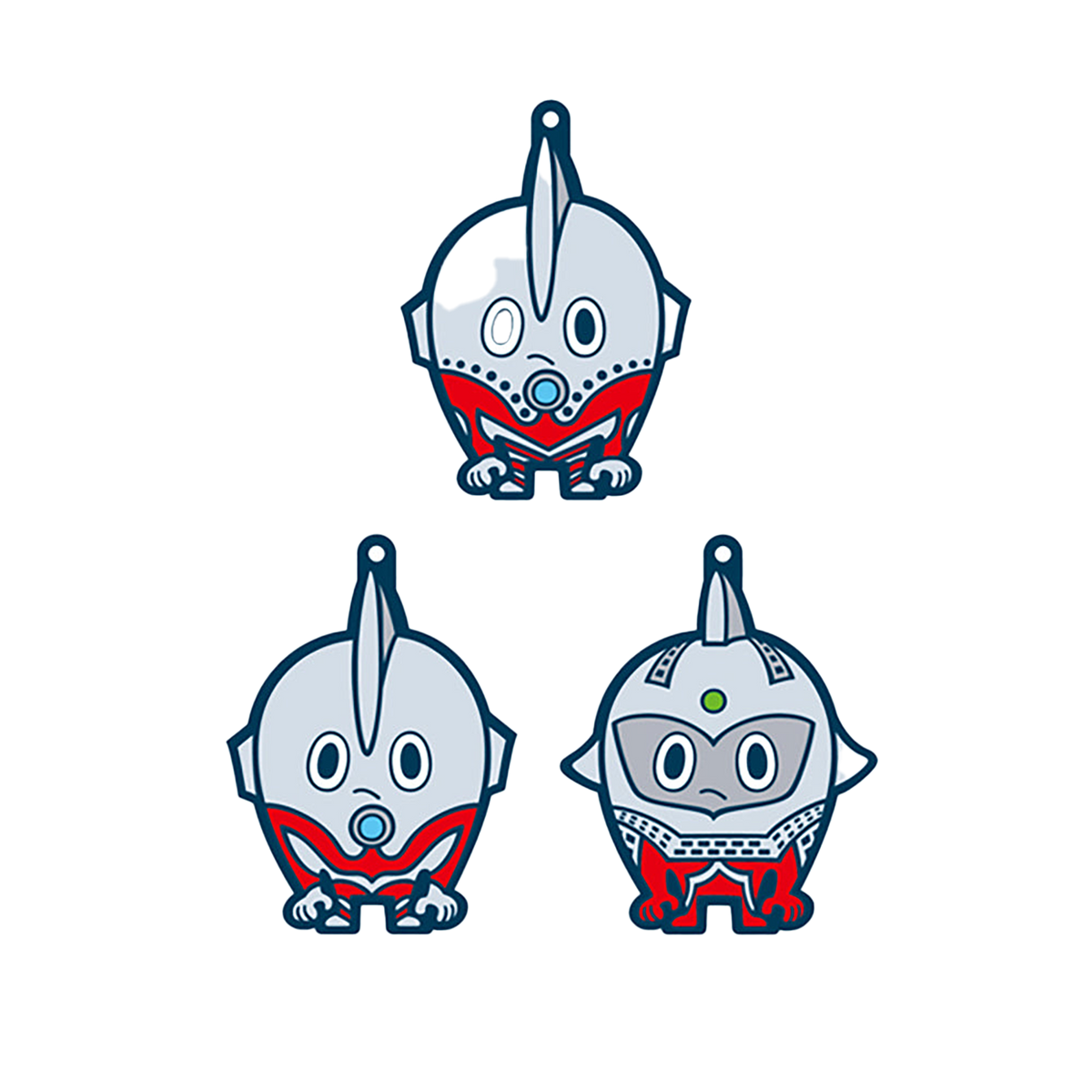 ウルトラ6兄弟 ラバーストラップ