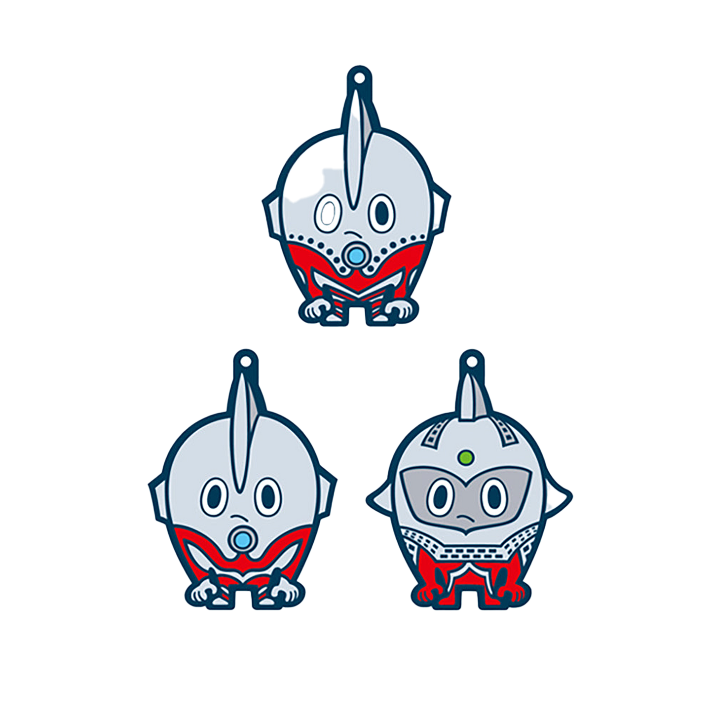 ウルトラ6兄弟 ラバーストラップ