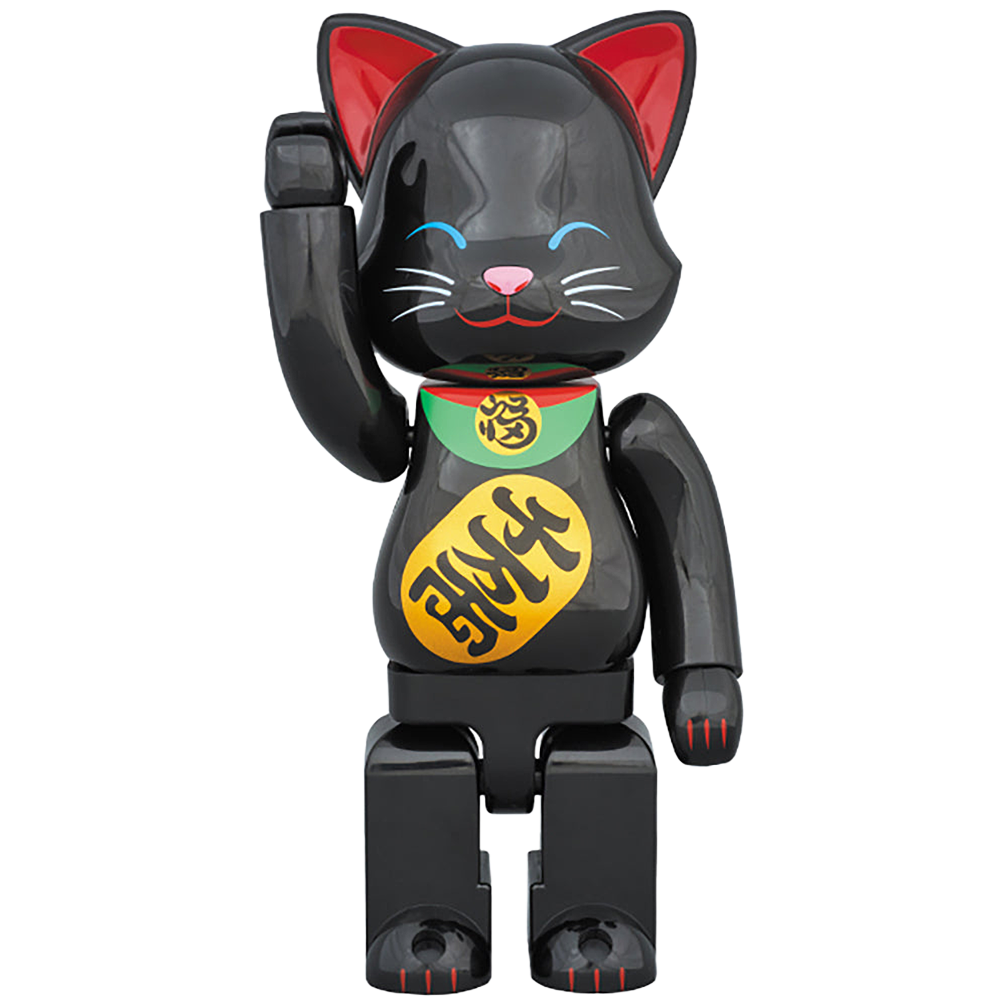 NY@BRICK 招き猫 黒 400％