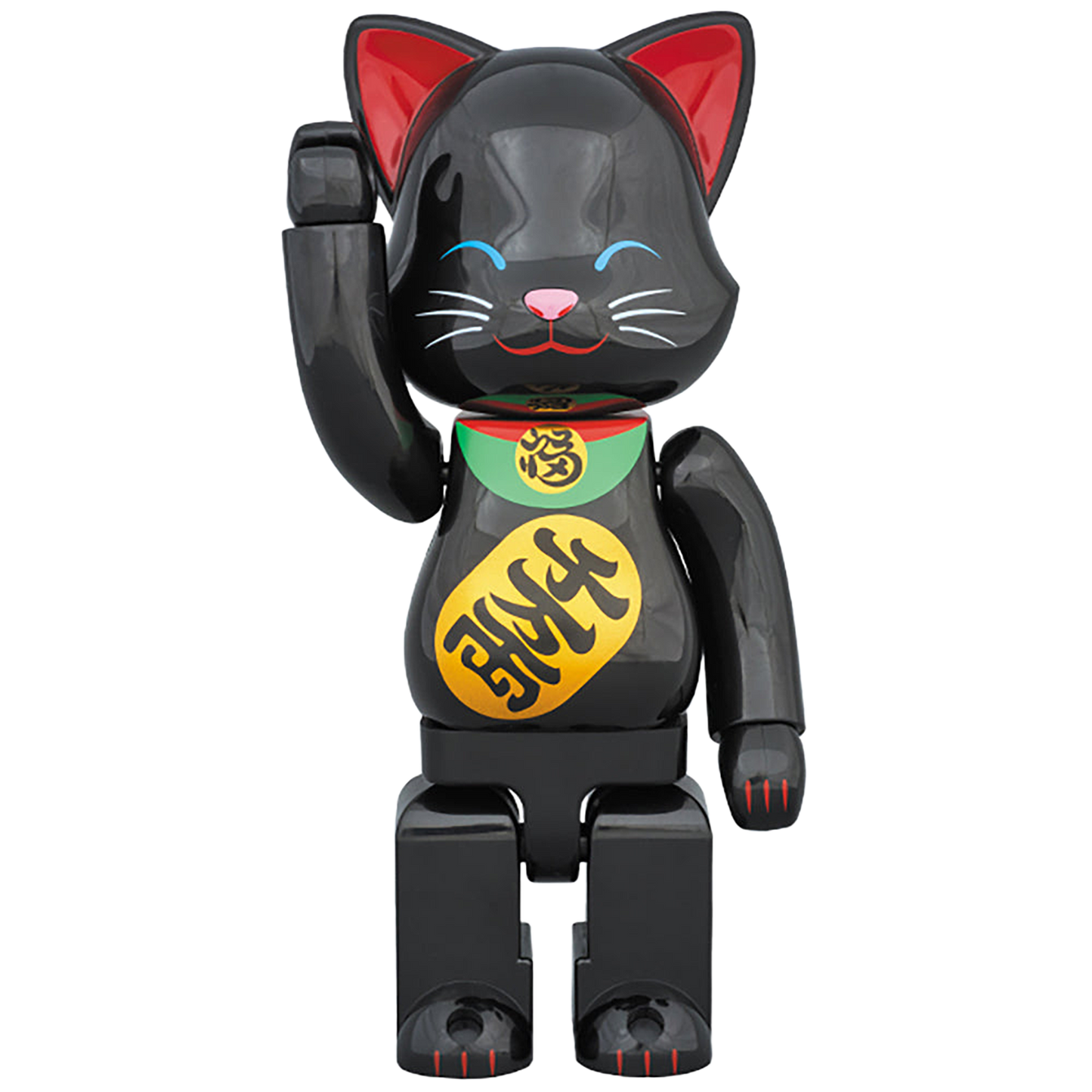 NY@BRICK 招き猫 黒 400％