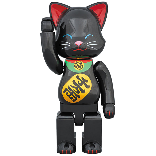 NY@BRICK 招き猫 黒 400％ | MEDICOM TOY OFFICIAL STORE