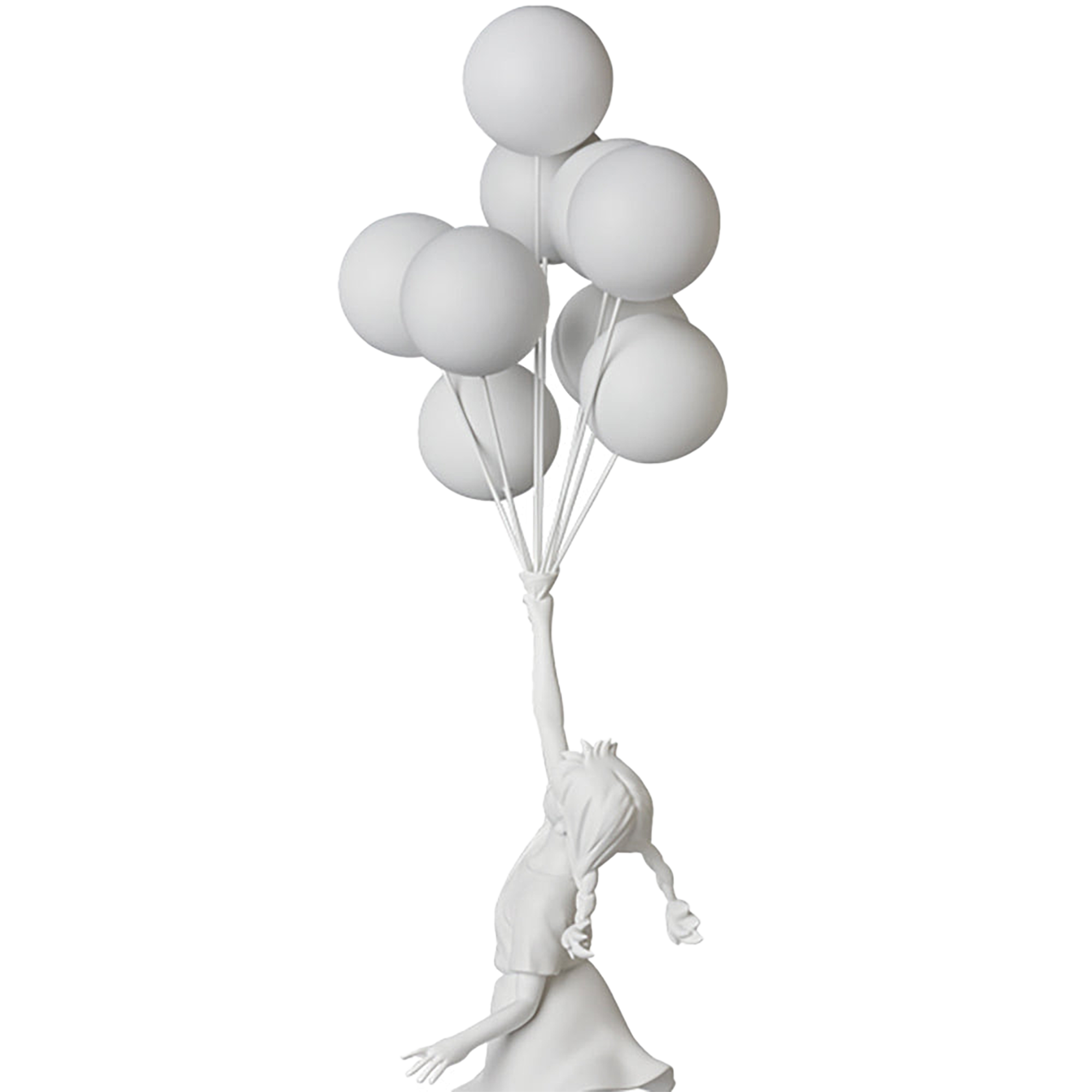 Flying Balloons Girl