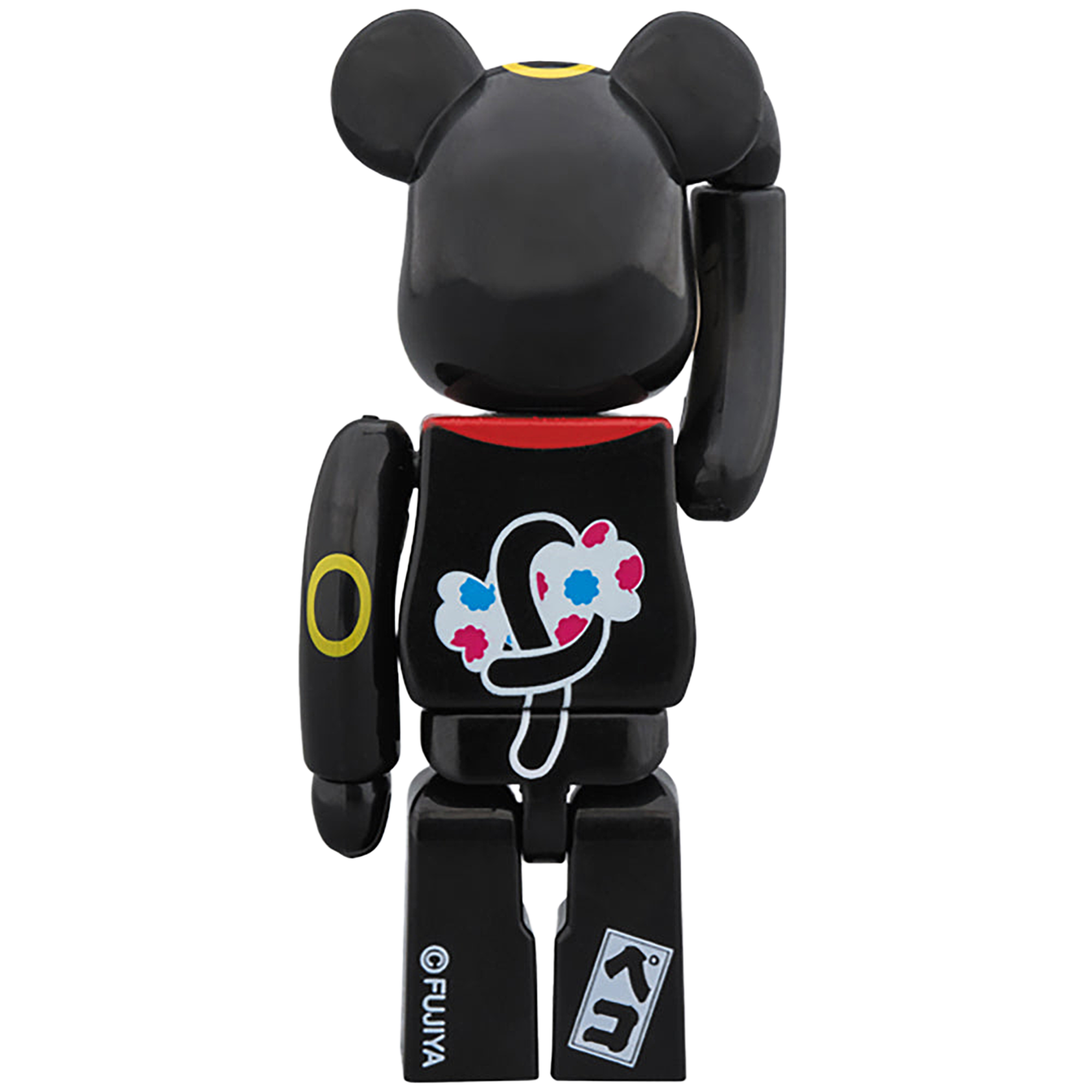 BE@RBRICK 招き猫 ペコちゃん 黒 100％ ＆ 400％