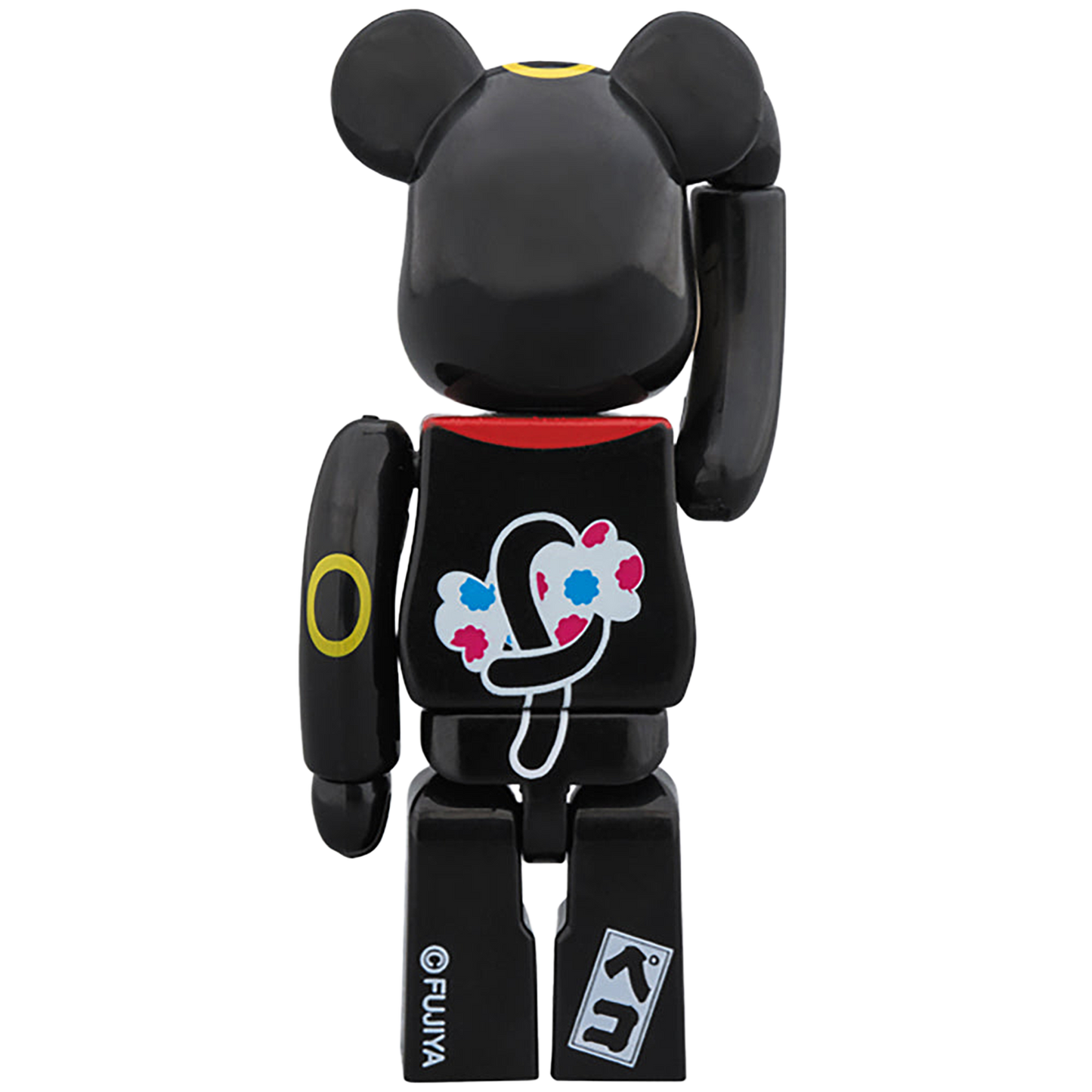 BE@RBRICK 招き猫 ペコちゃん 黒 100％ ＆ 400％