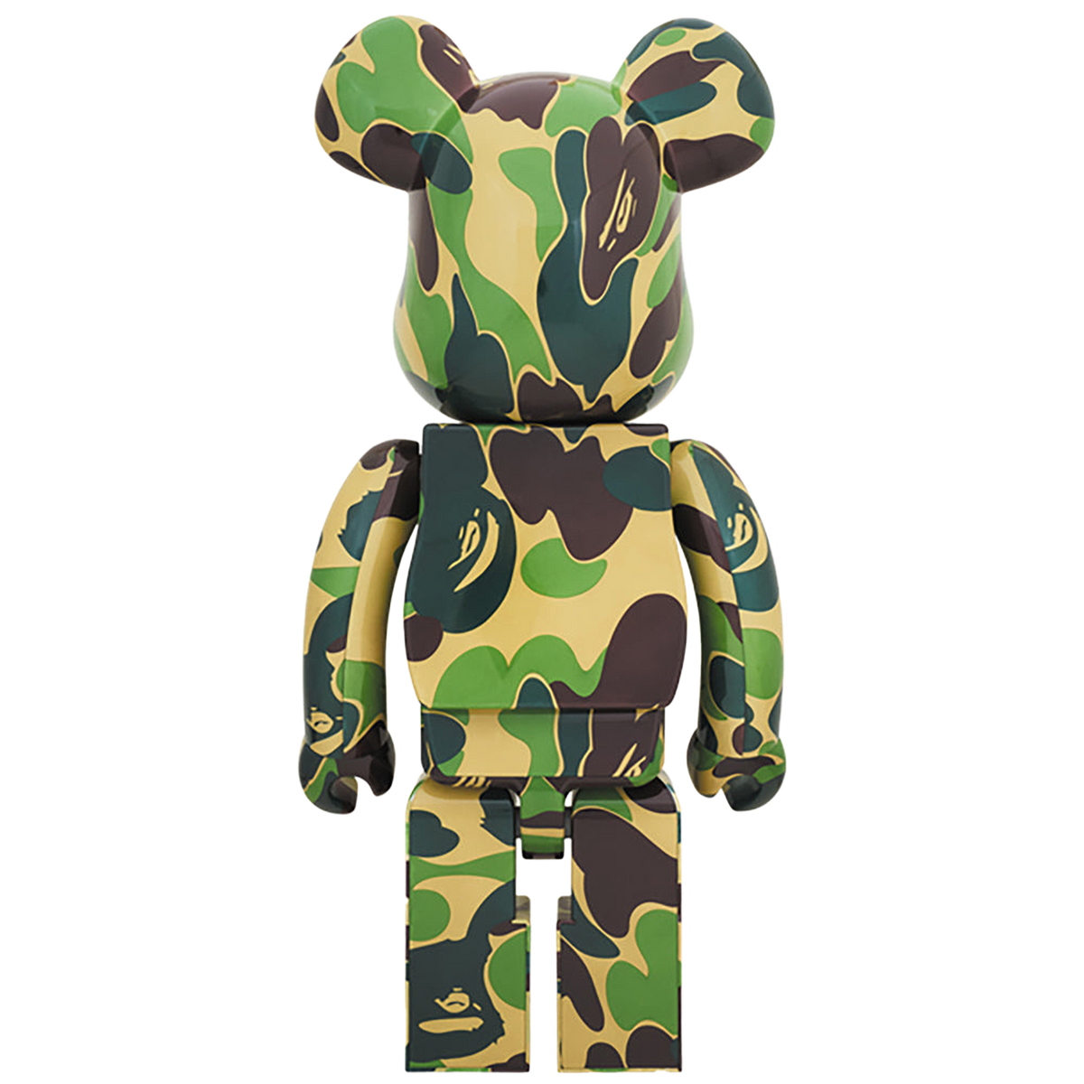BE@RBRICK ABC CAMO 1000％ GREEN/BLUE/PINK
