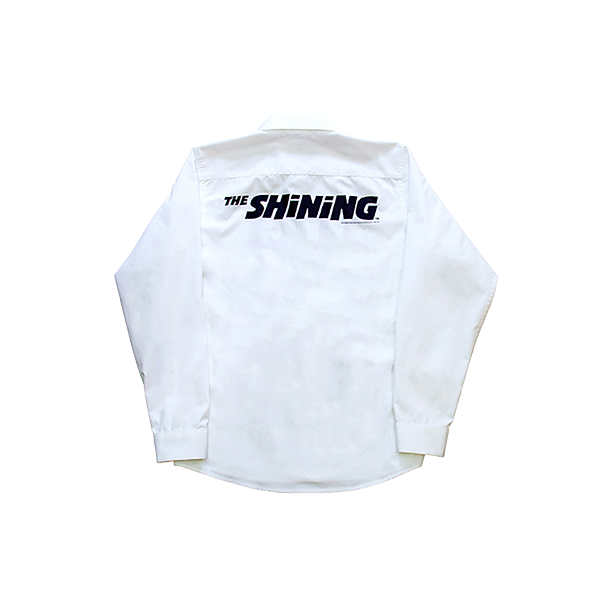 Noodle×THE SHiNiNG shirt WHITE／BLACK