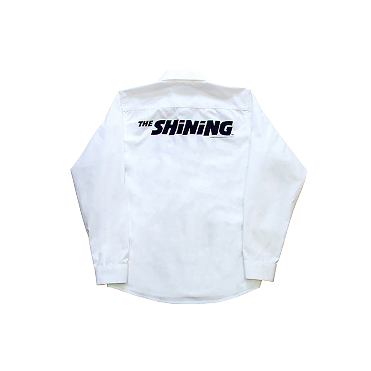 Noodle×THE SHiNiNG shirt WHITE／BLACK