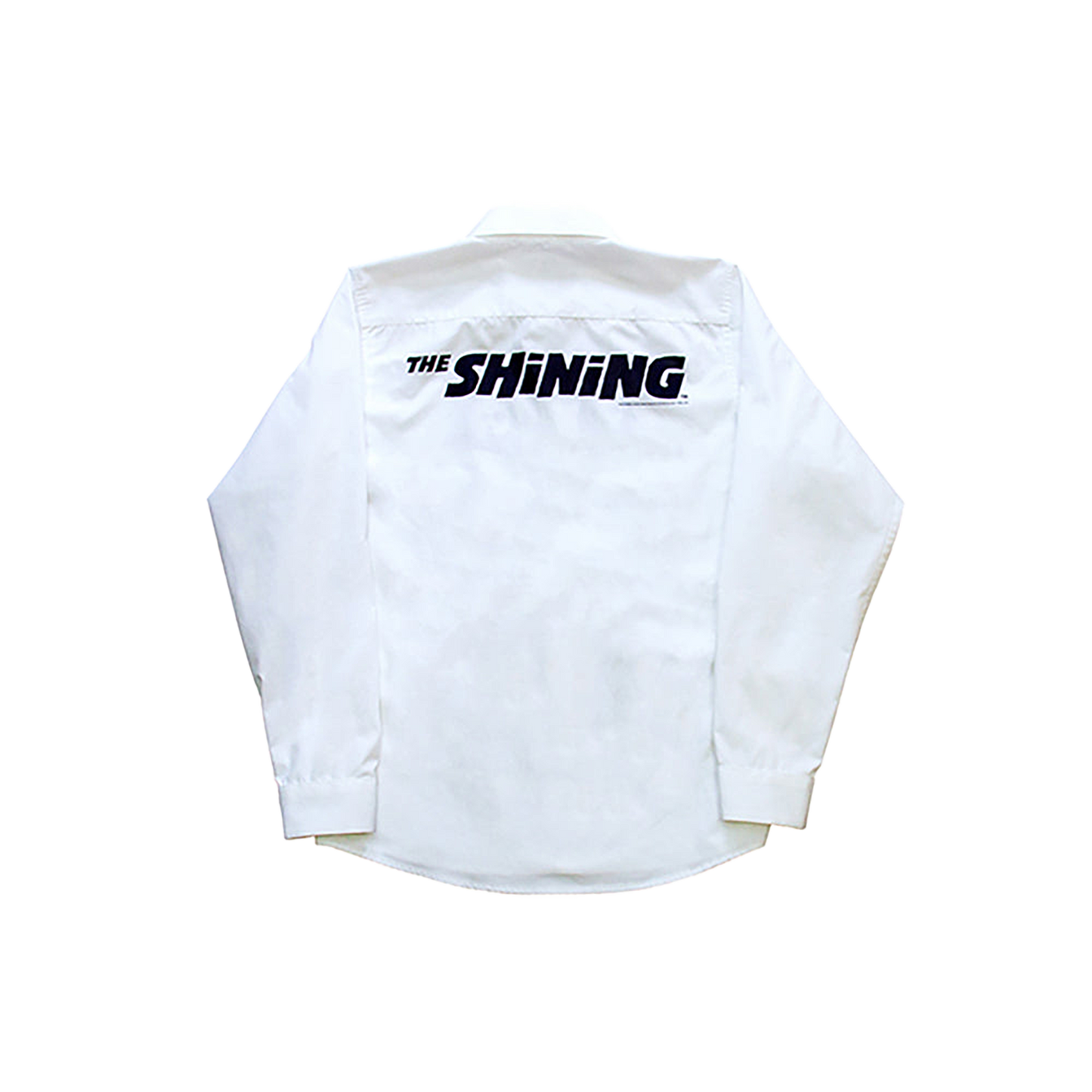 Noodle×THE SHiNiNG shirt WHITE／BLACK