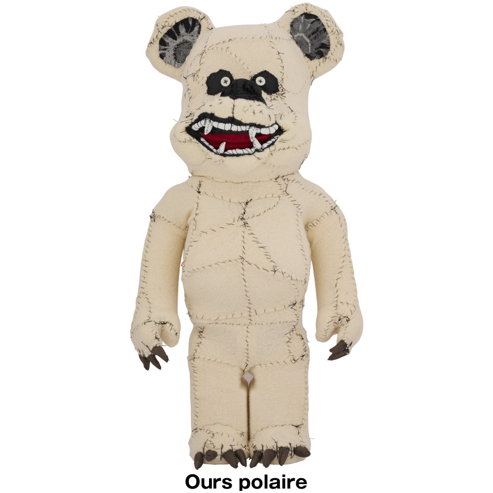 #006 BE@RBRICK 安妮·瓦莱丽·杜邦 ONE OF KIND BE@RBRICK 1000% Ours polaire《彩票商品 预定于 2025 年 12 月发货 彩票期间至 12 月 14 日》