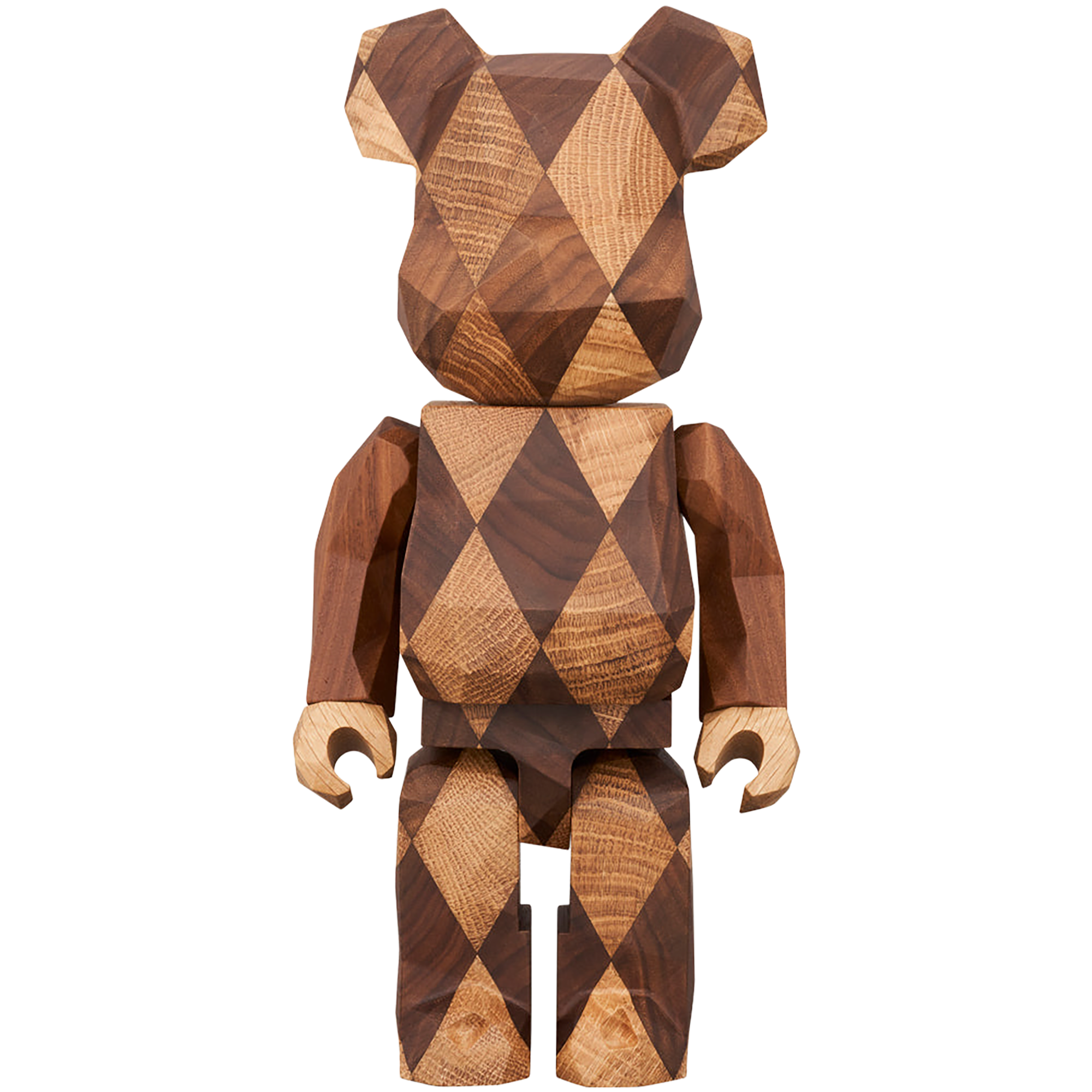 BE@RBRICK Karimoku fragmentdesign polygon-LATTICE PATTERN 400％
