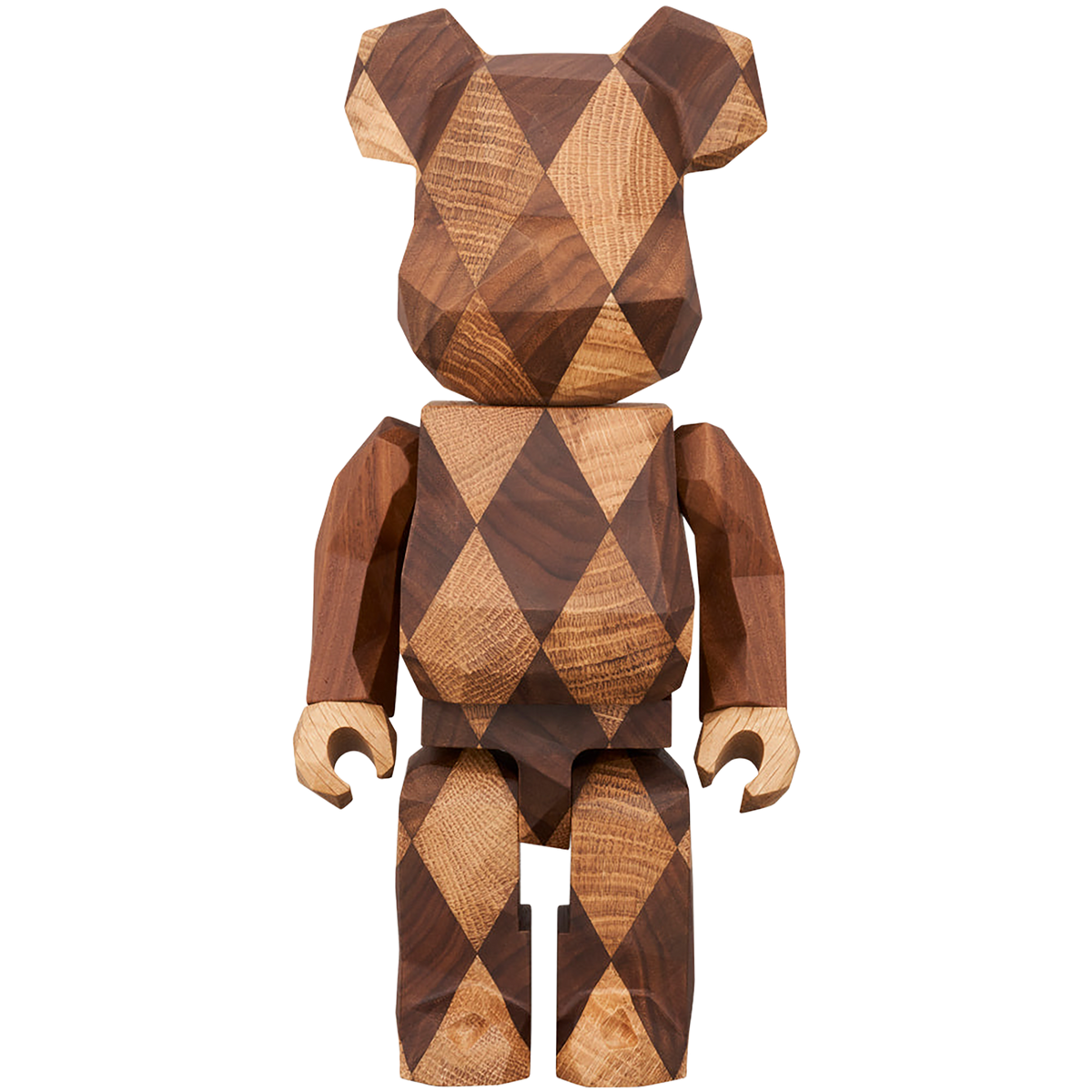 BE@RBRICK Karimoku fragmentdesign polygon-LATTICE PATTERN 400％