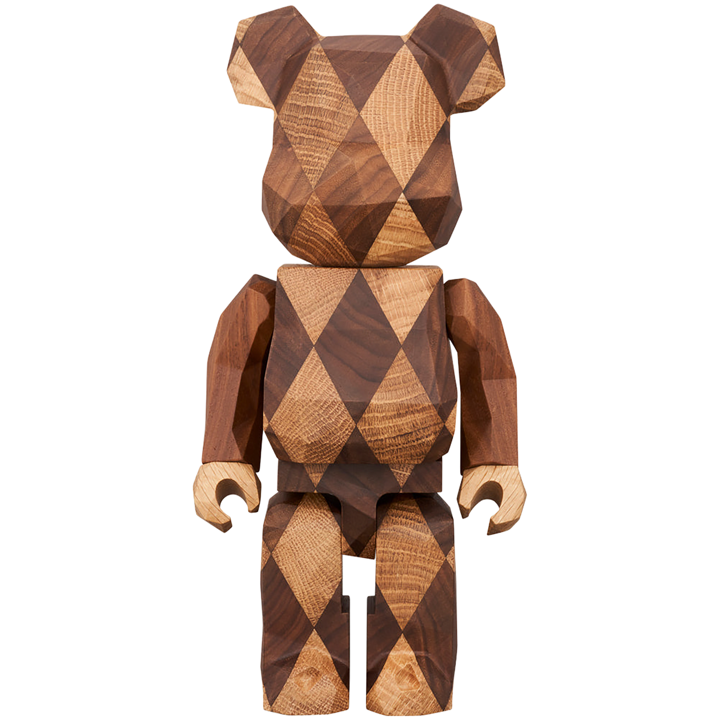 BE@RBRICK Karimoku fragmentdesign polygon-LATTICE PATTERN 400％
