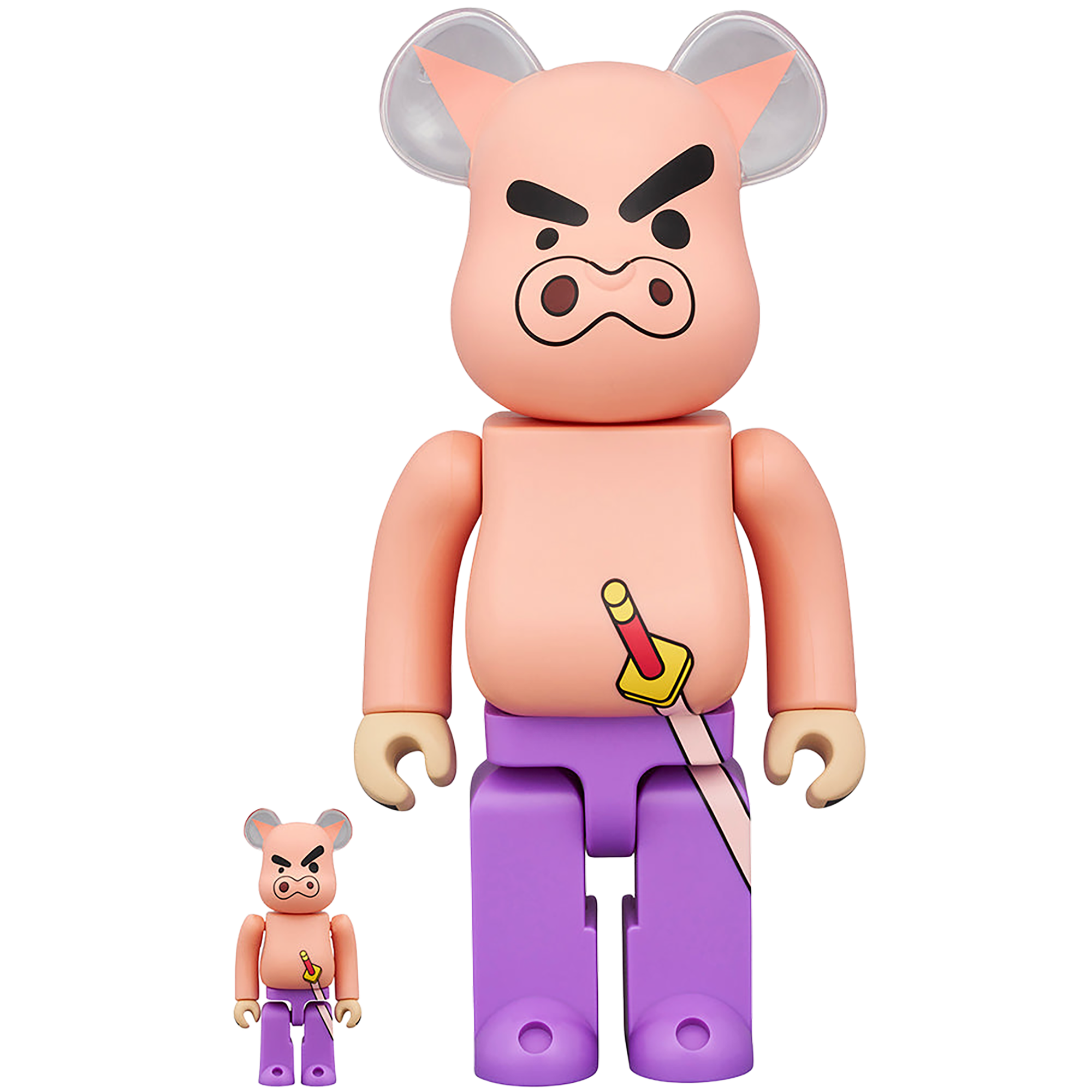 BE@RBRICK ぶりぶりざえもん 100％ & 400％