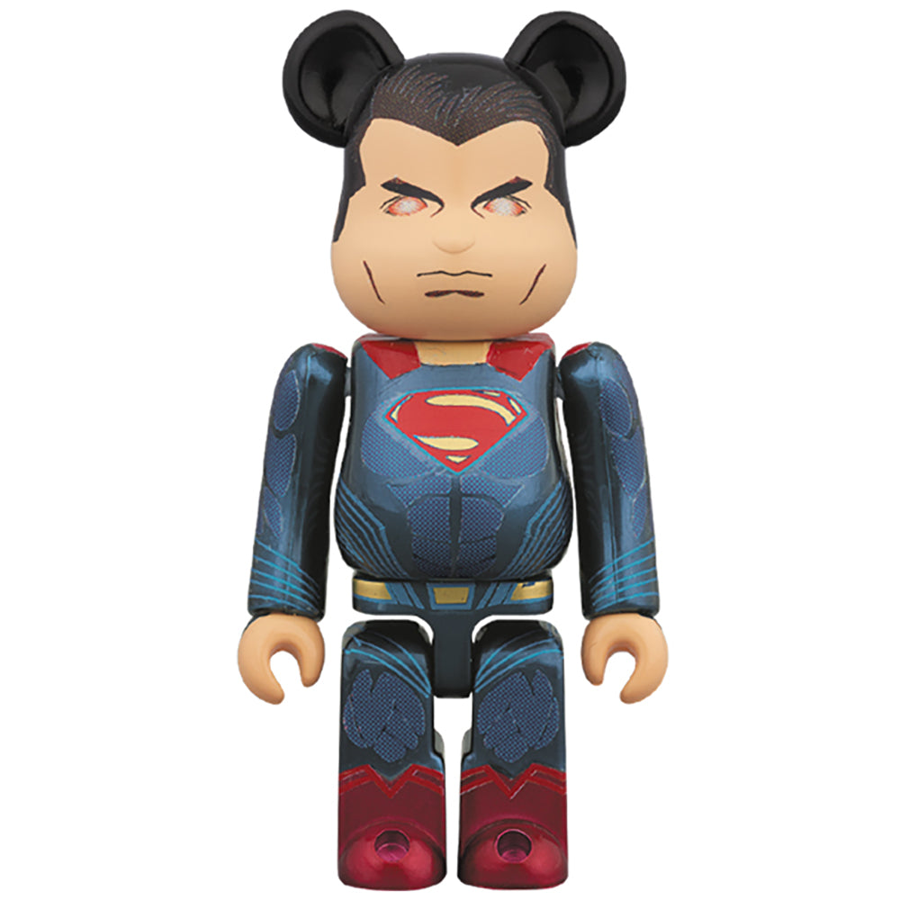 BE@RBRICK SUPERMAN(TM)(HEAT VISION Ver.) & BATMAN(TM)(DAMAGE Ver.) 2PACK_1