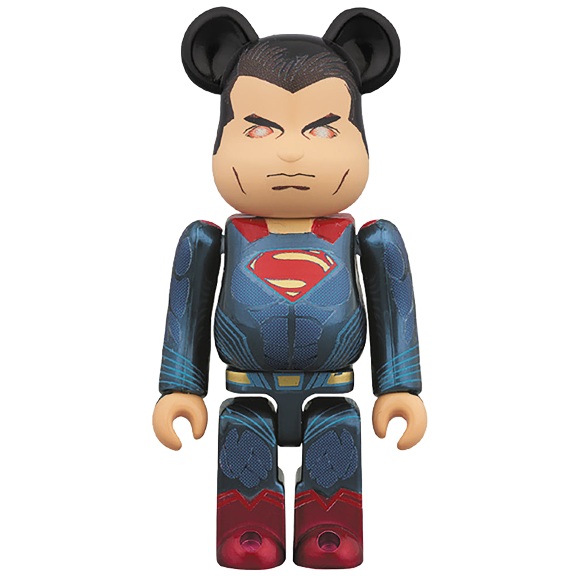 BE@RBRICK SUPERMAN(TM)(HEAT VISION Ver.) & BATMAN(TM)(DAMAGE Ver.) 2PACK