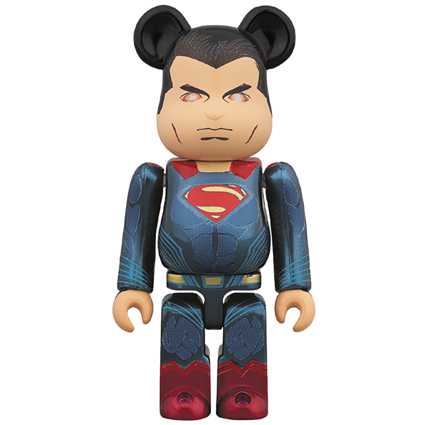 BE@RBRICK SUPERMAN(TM)(HEAT VISION Ver.) & BATMAN(TM)(DAMAGE Ver.) 2PACK