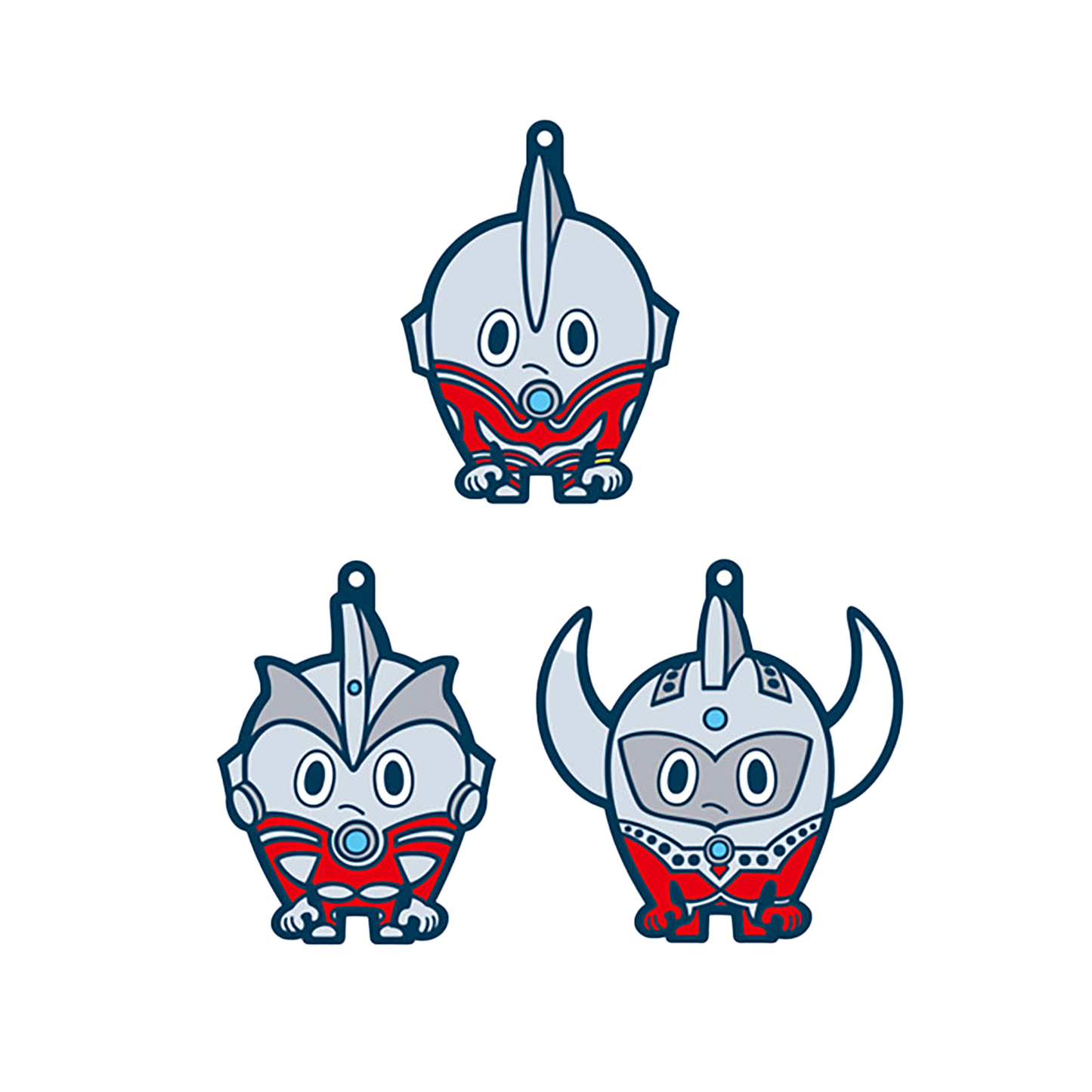 ウルトラ6兄弟 ラバーストラップ