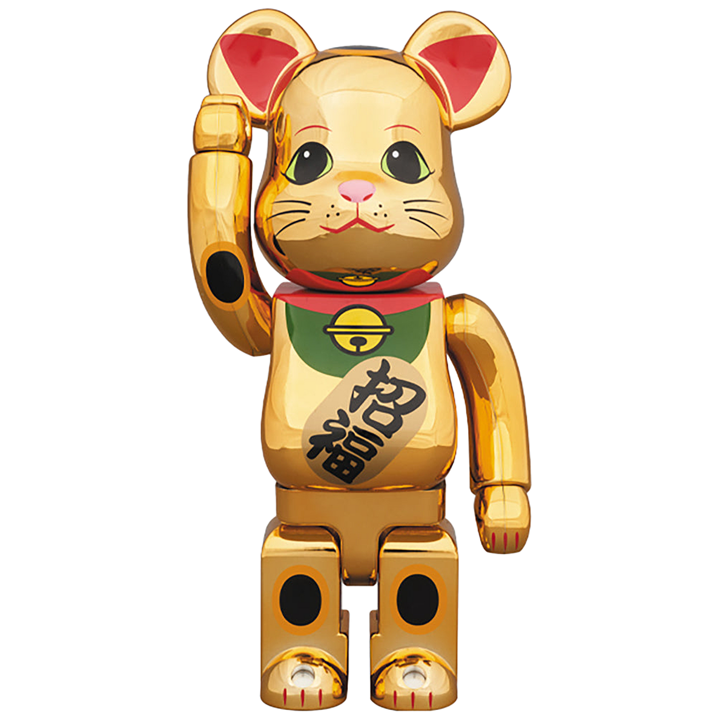BE@RBRICK 招き猫 金メッキ 伍 400％