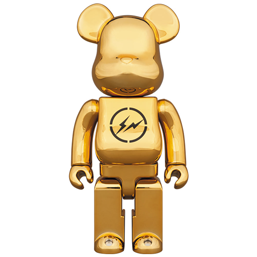 BE@RBRICK THE CONVENI × fragmentdesign 400％ BLACK／GOLD_3
