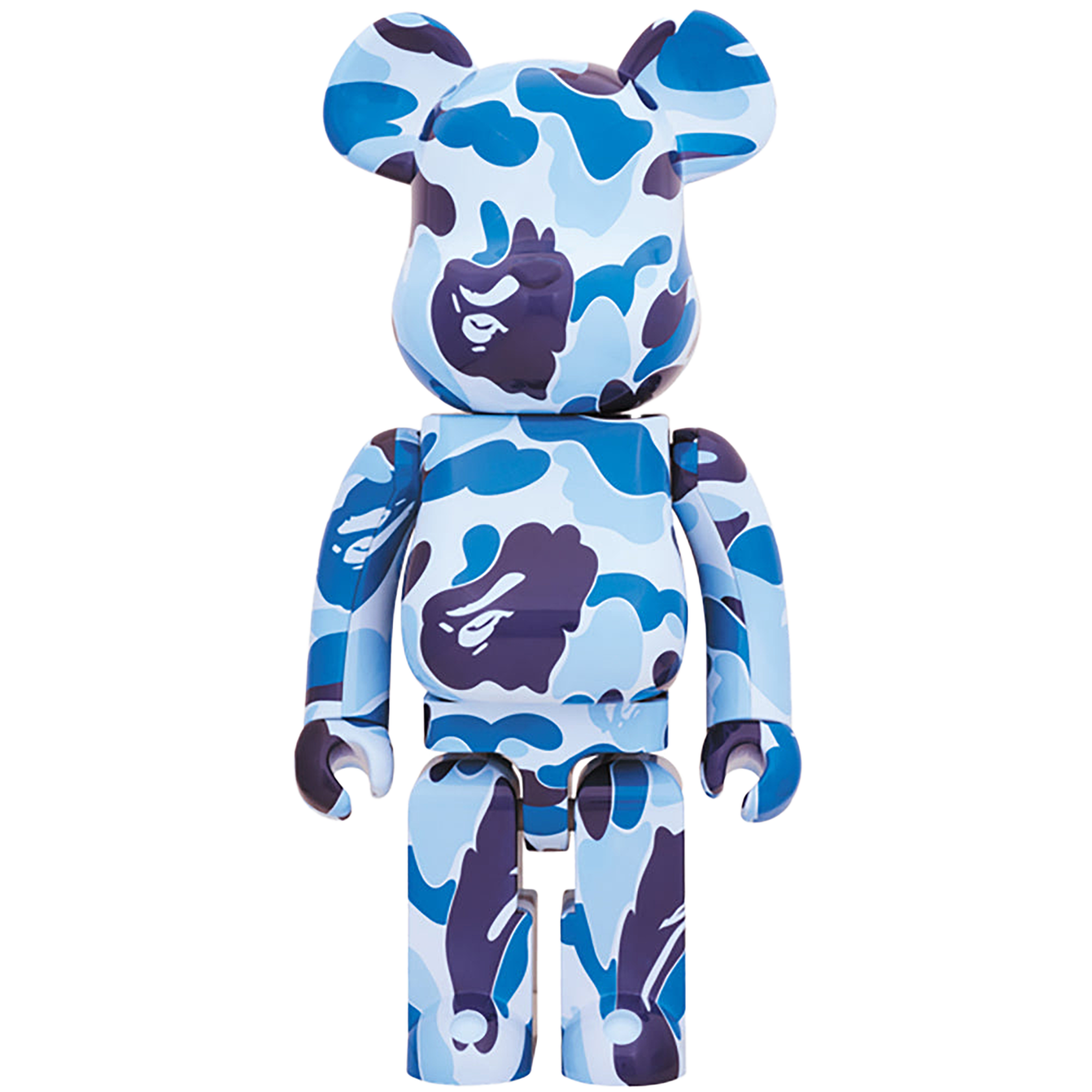 BE@RBRICK ABC CAMO 1000％ GREEN/BLUE/PINK