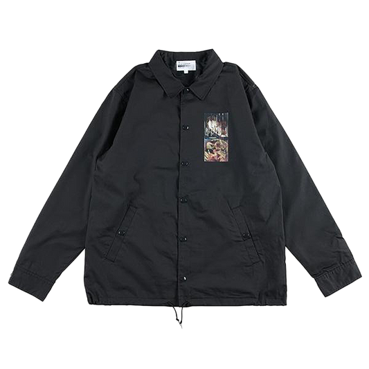 KOSUKE KAWAMURA COACH JACKET "FACE & HANDS"