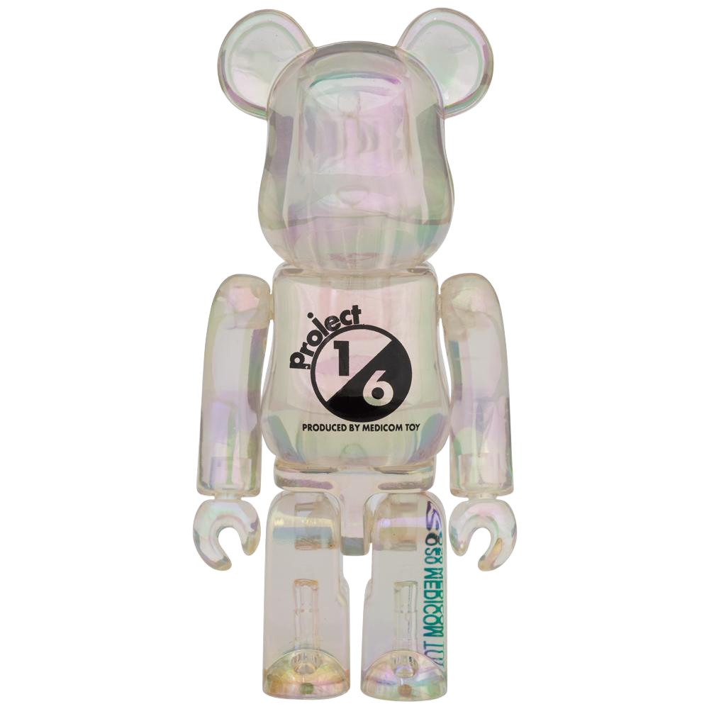 BE@RBRICK project 1/6 100% & 400% CLEAR CHROME Ver. / BLACK CLEAR CHROME Ver.