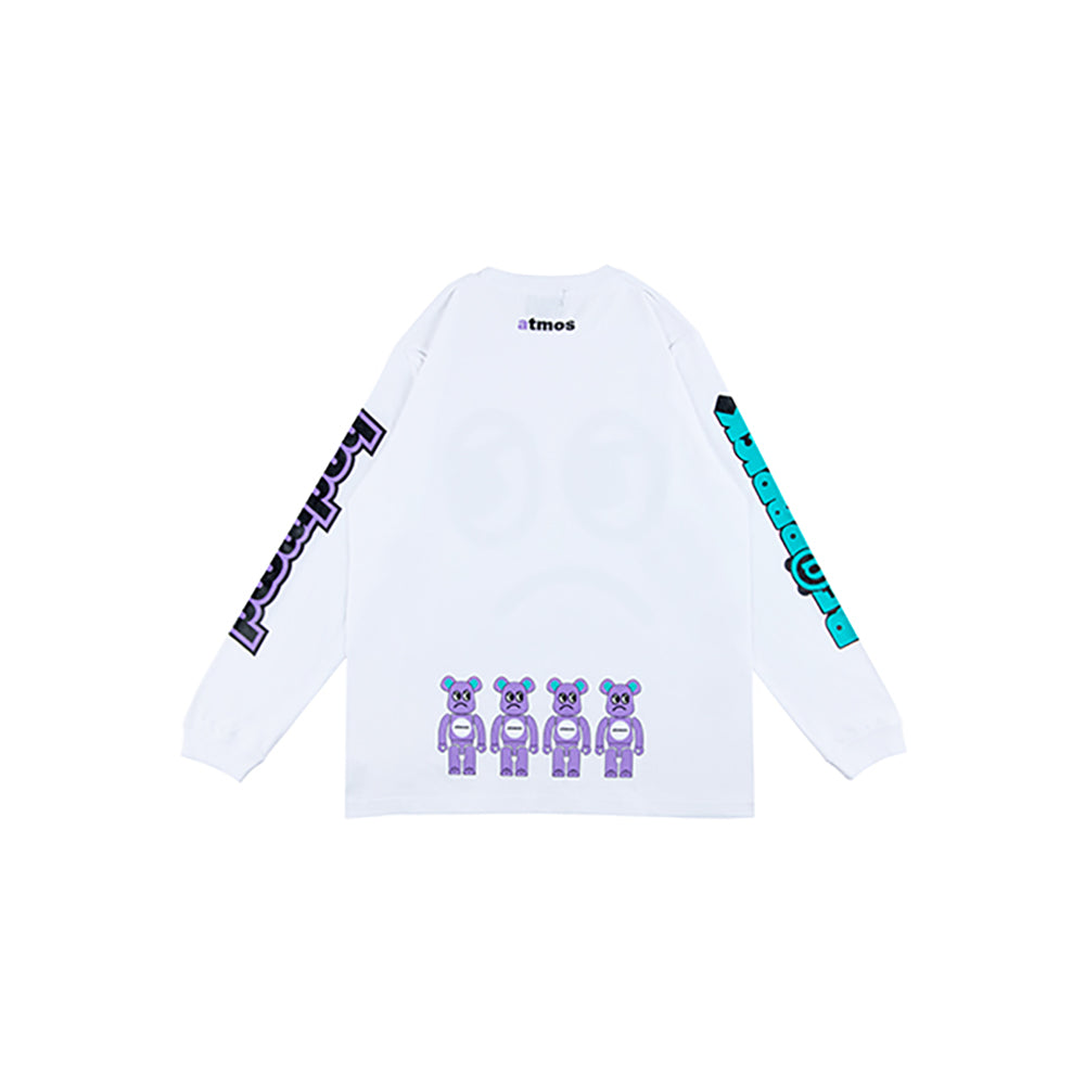 atmos × BE@RBRICK × BADMOOD L/S TEE_4