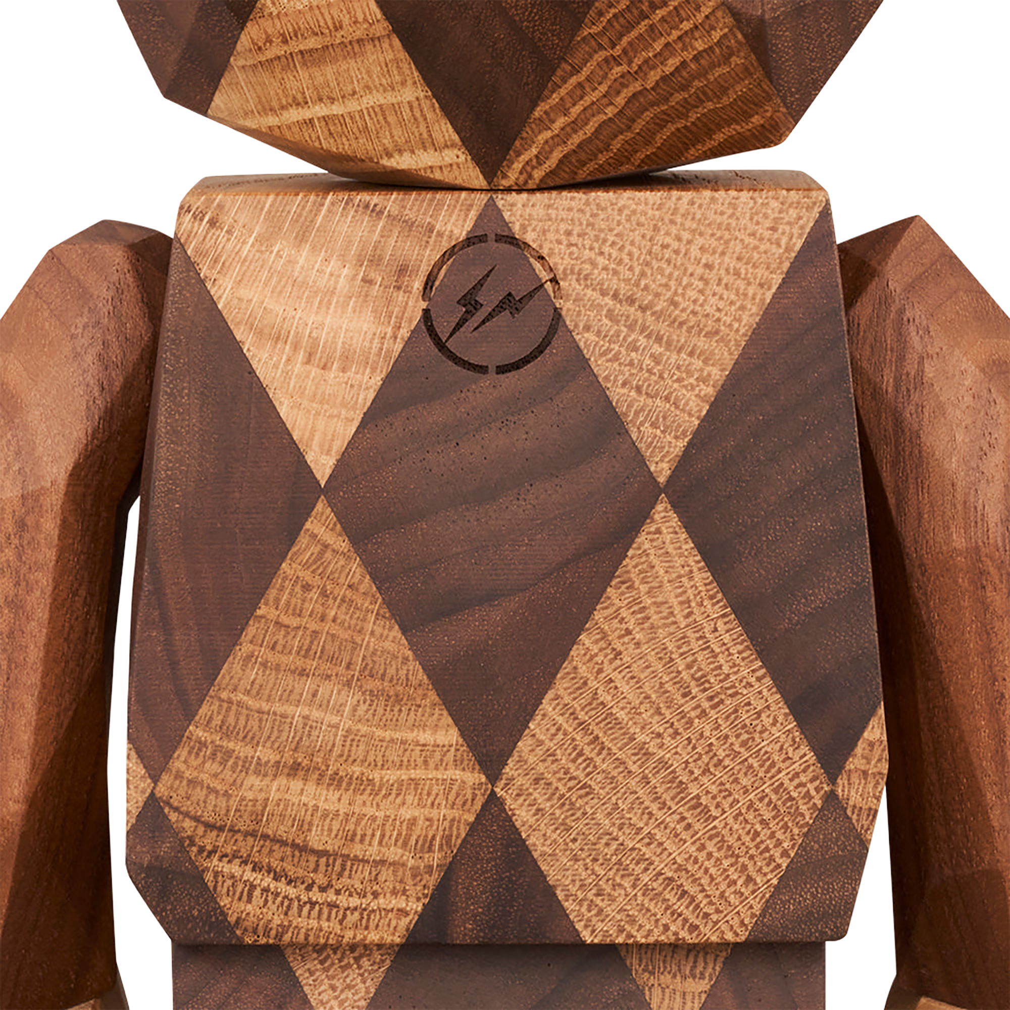 BE@RBRICK Karimoku fragmentdesign polygon-LATTICE PATTERN 400％