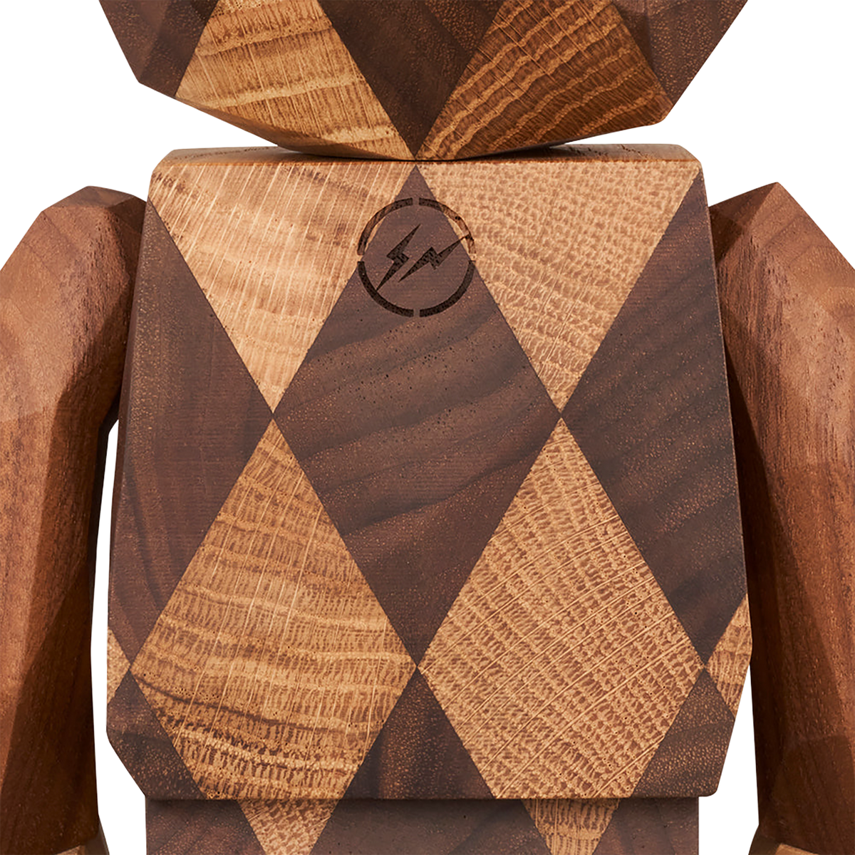 BE@RBRICK Karimoku fragmentdesign polygon-LATTICE PATTERN 400％