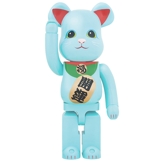 BE@RBRICK 招き猫 青蓄光 1000％