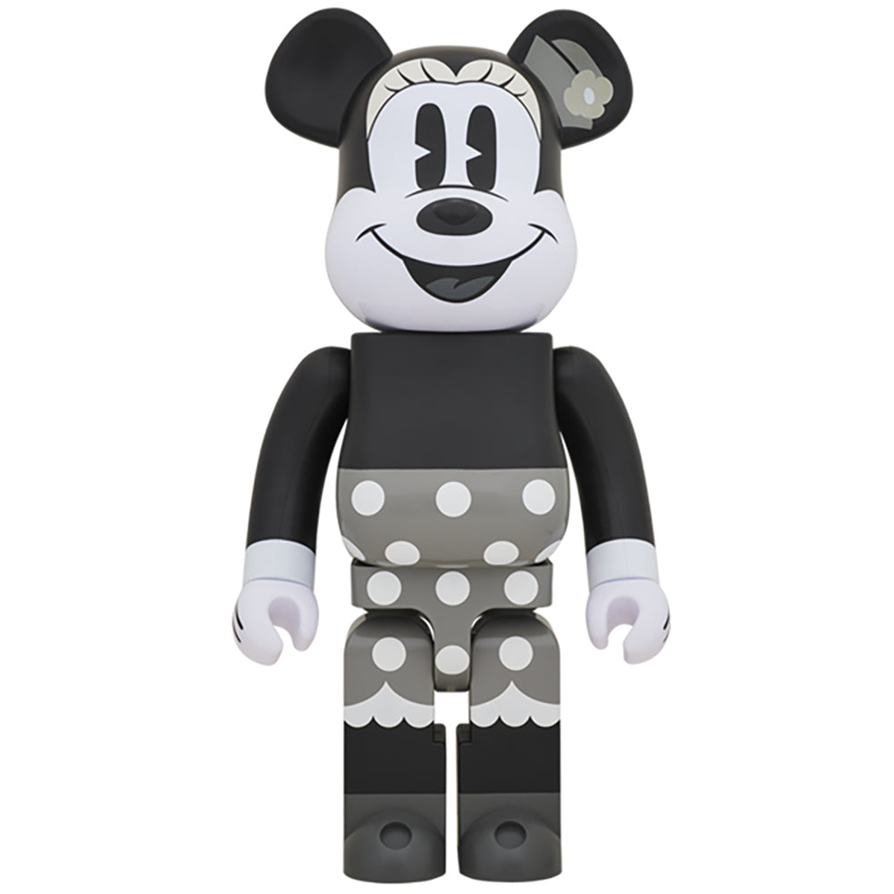 BE@RBRICK MINNIE MOUSE (B&W Ver.) 1000％_0