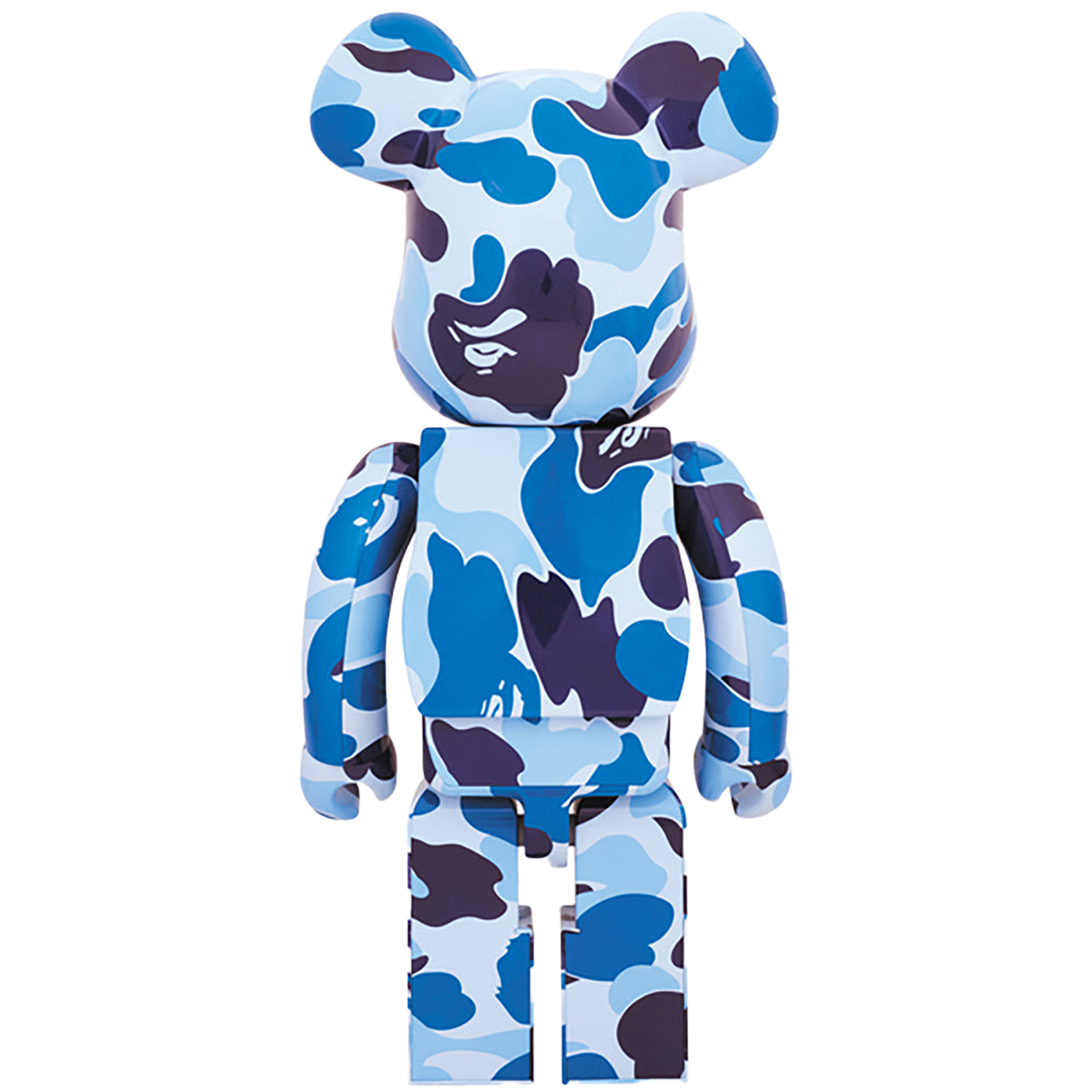 BE@RBRICK ABC CAMO 1000％ GREEN/BLUE/PINK