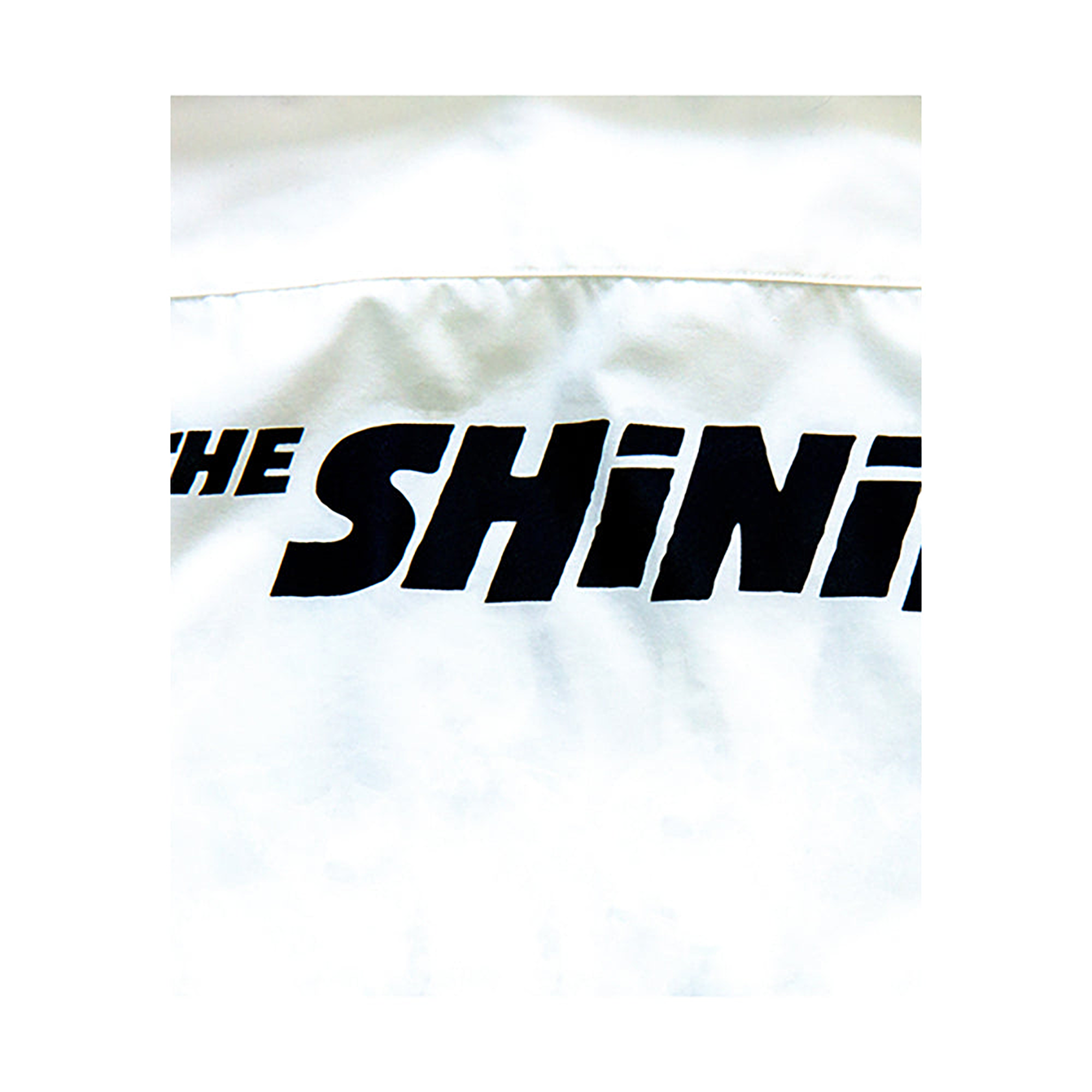 Noodle×THE SHiNiNG shirt WHITE／BLACK