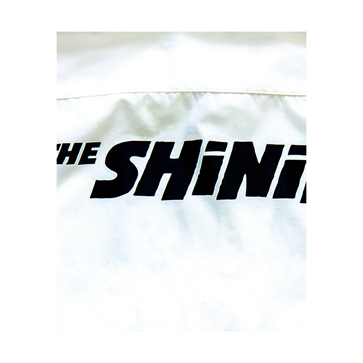 Noodle×THE SHiNiNG shirt WHITE／BLACK
